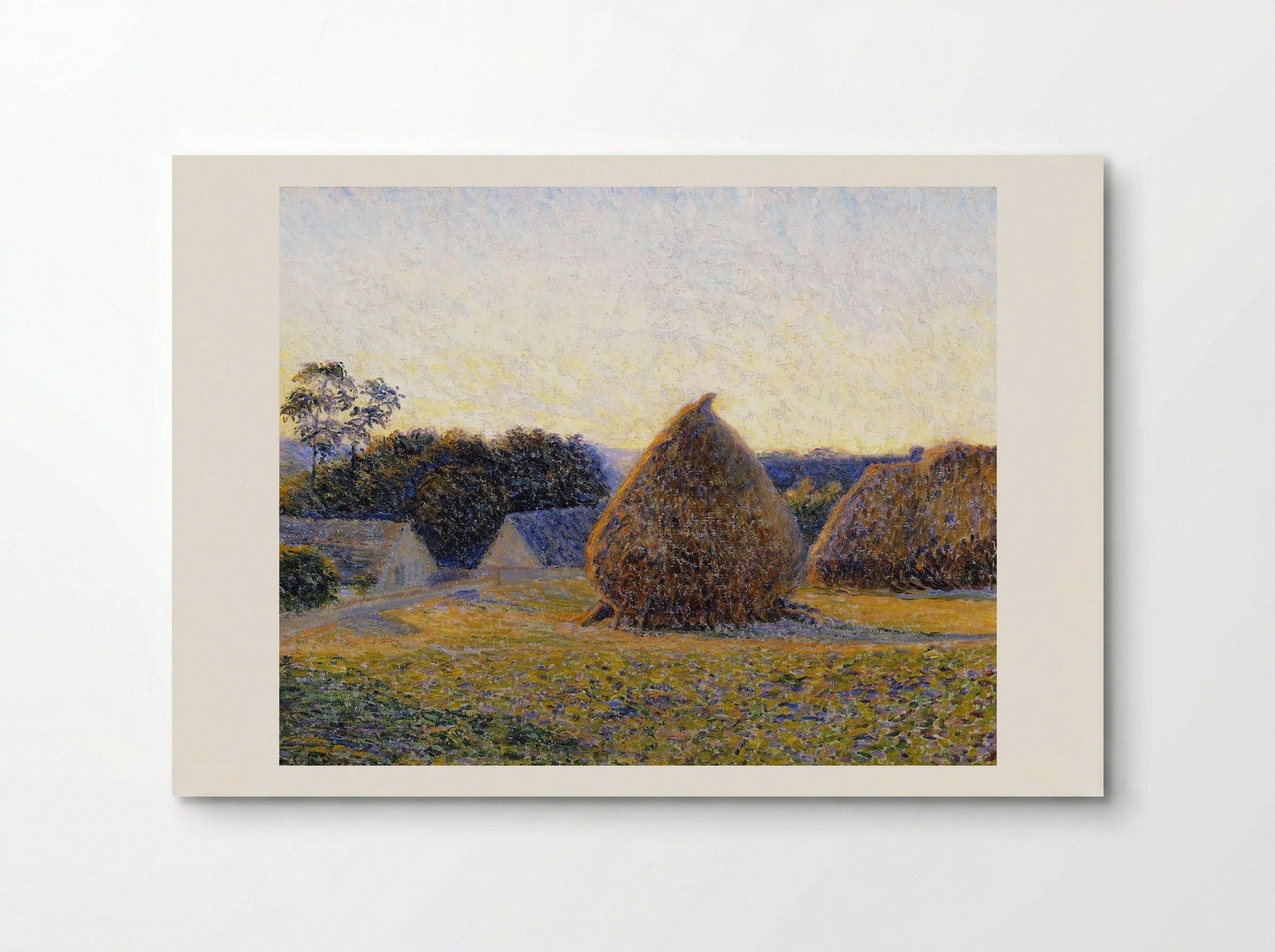 Haystacks, Giverny - Lilla Cabot Perry - Poster