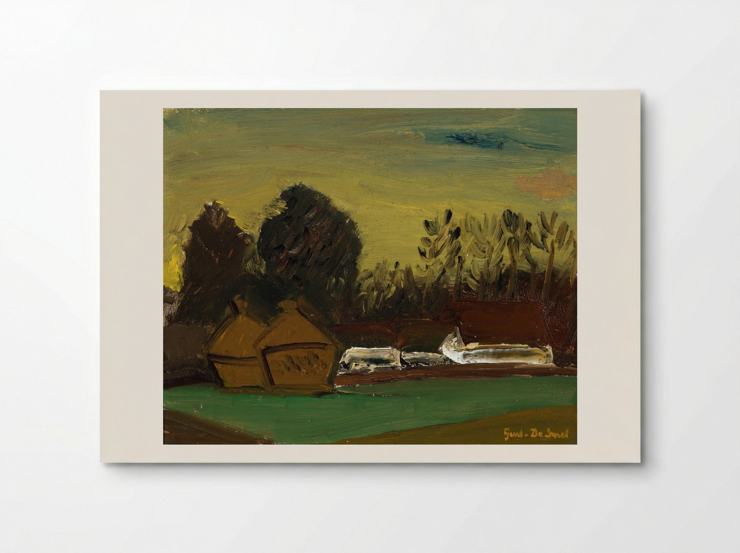Haystacks - Gustave de Smet - Poster