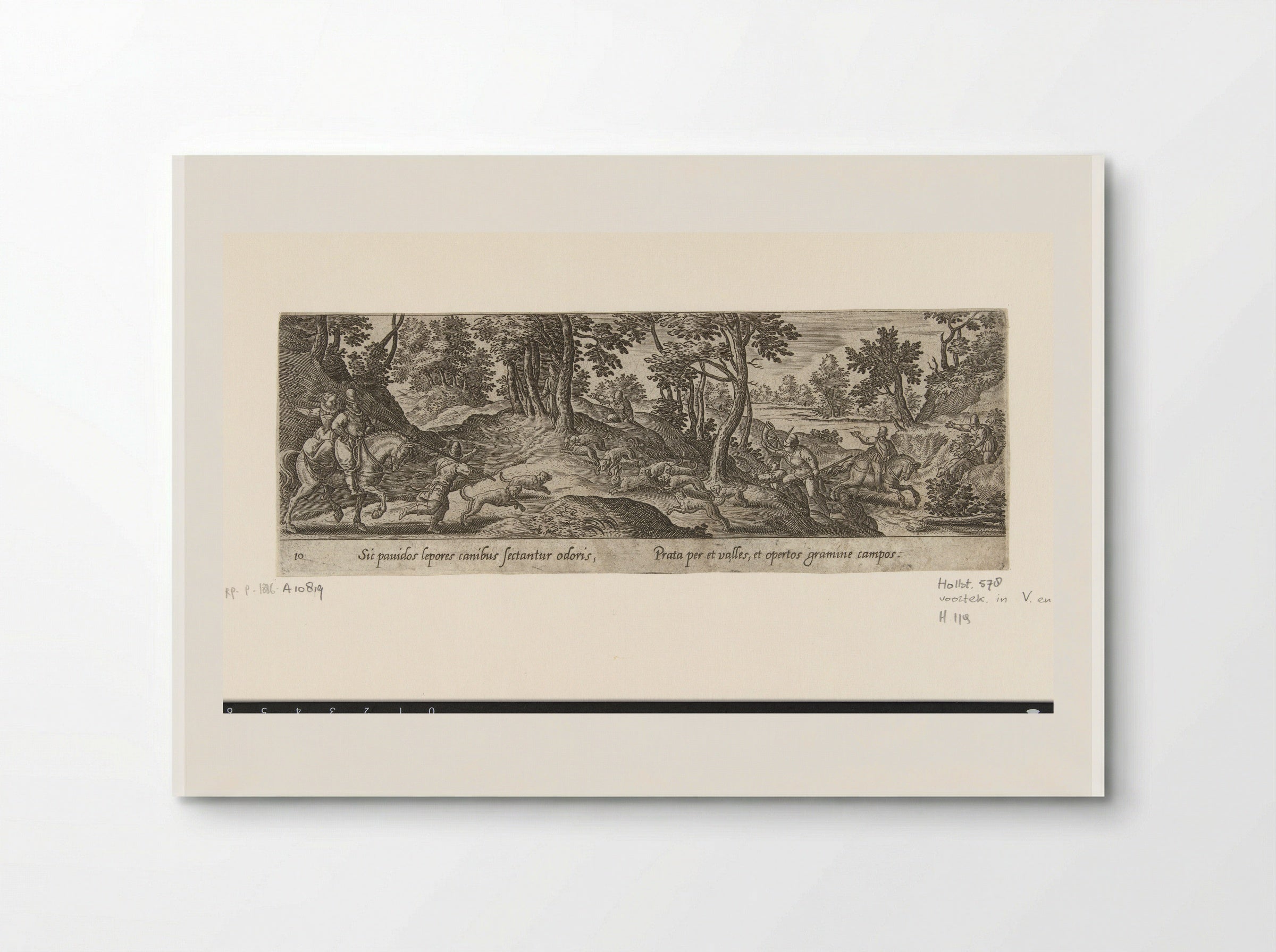 Hazenjacht (Hare Hunt) - Theodoor Galle - Poster