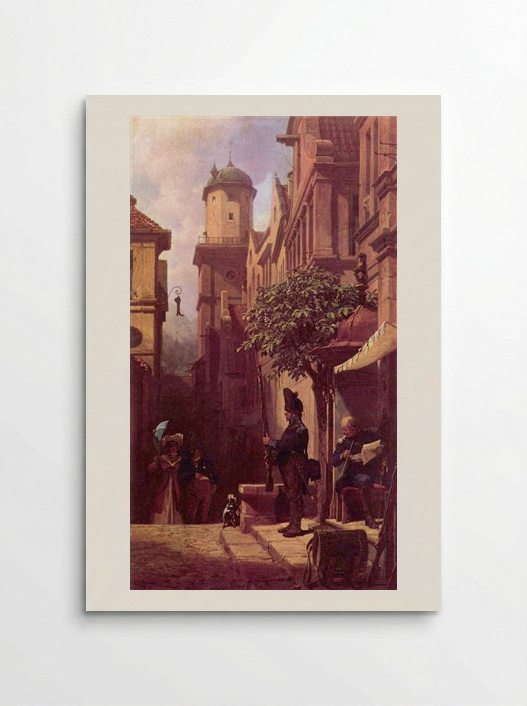 He Comes - Carl Spitzweg - Poster