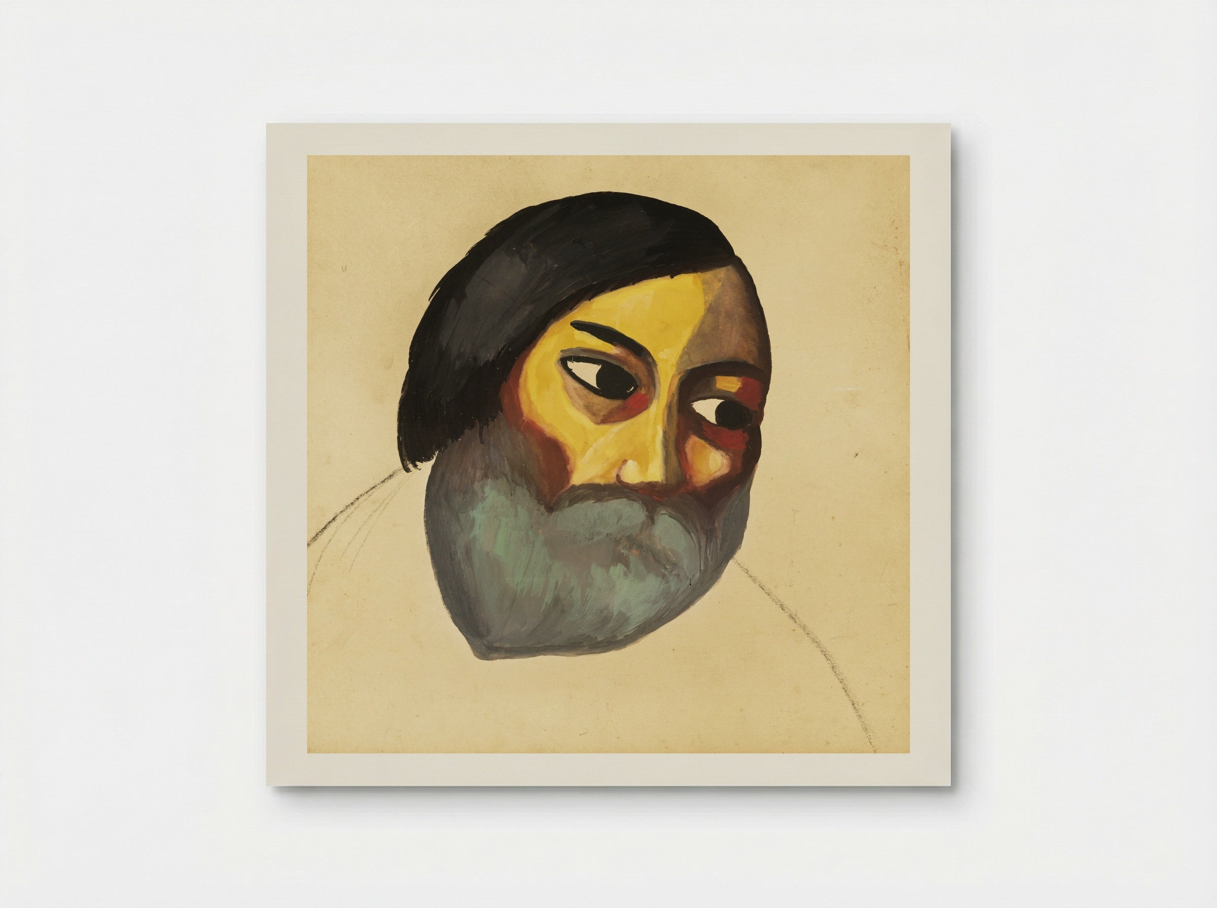 Head of Peasant - Kazimir Malevich - Poster