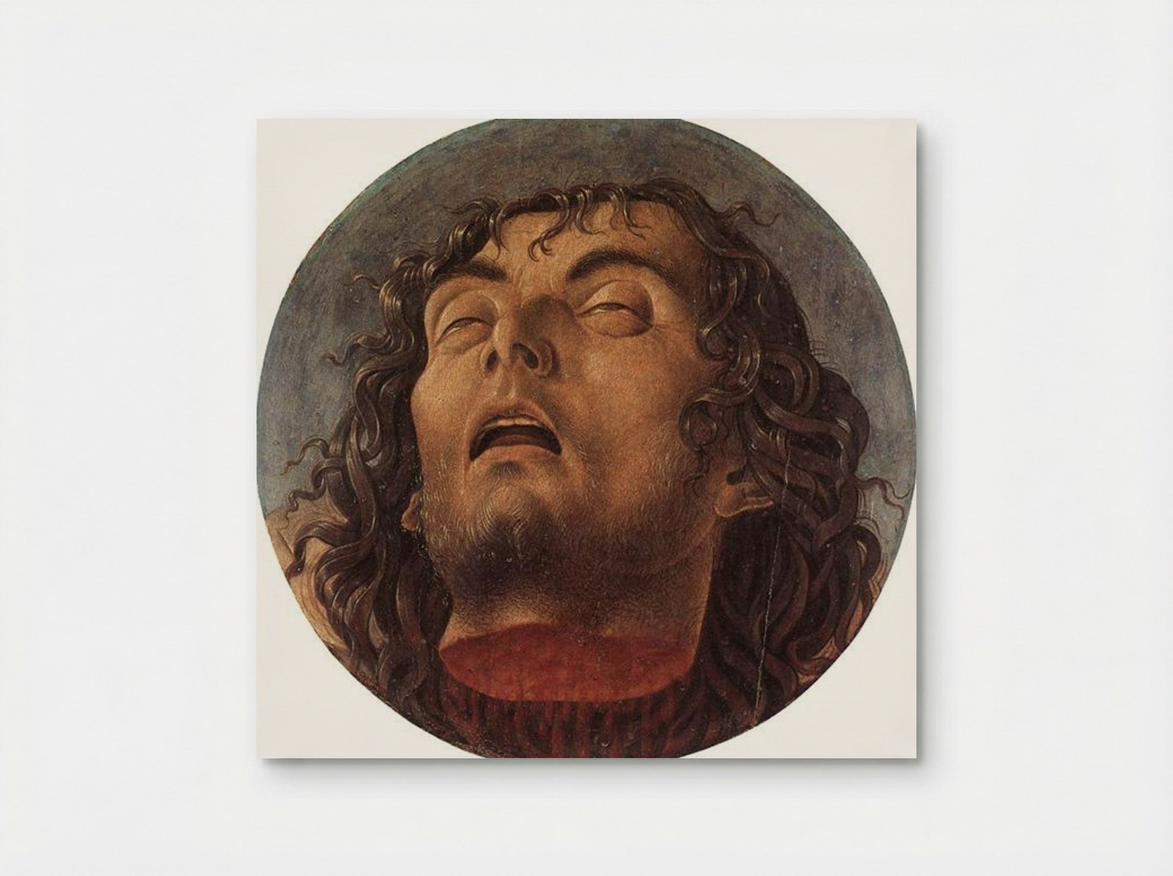 Head of St John the Baptist - Giovanni Bellini - Poster