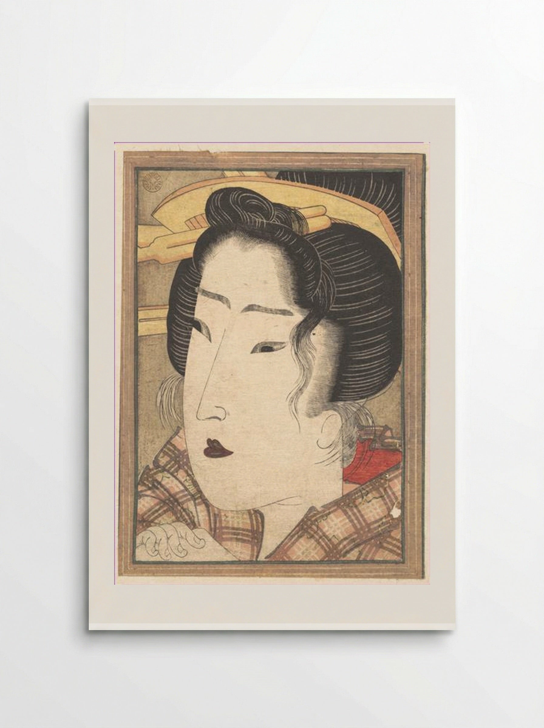 Head of a Beauty - Keisai Eisen - Poster