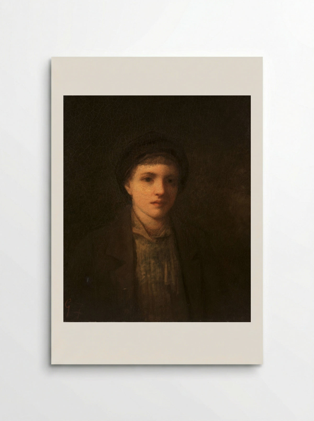 Head of a Boy - George Fuller - Poster
