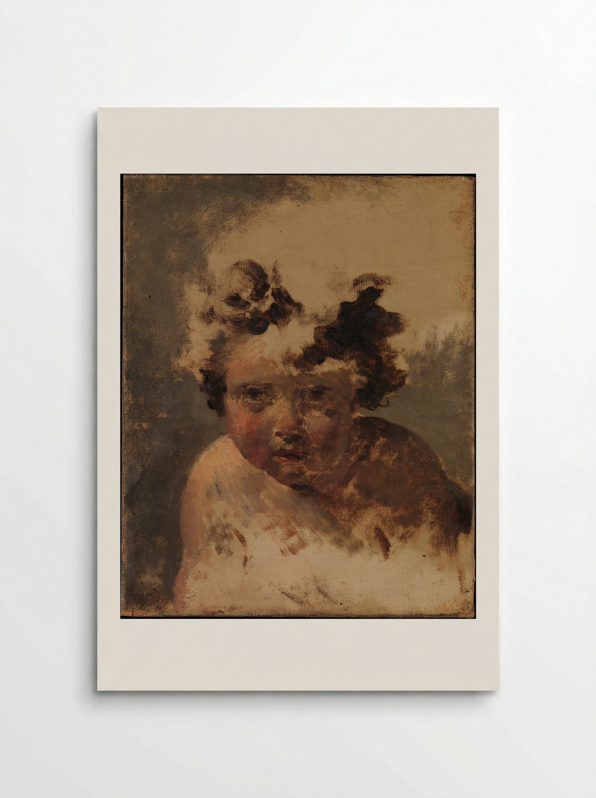 Head of a Child - Jacques-Louis David - Poster