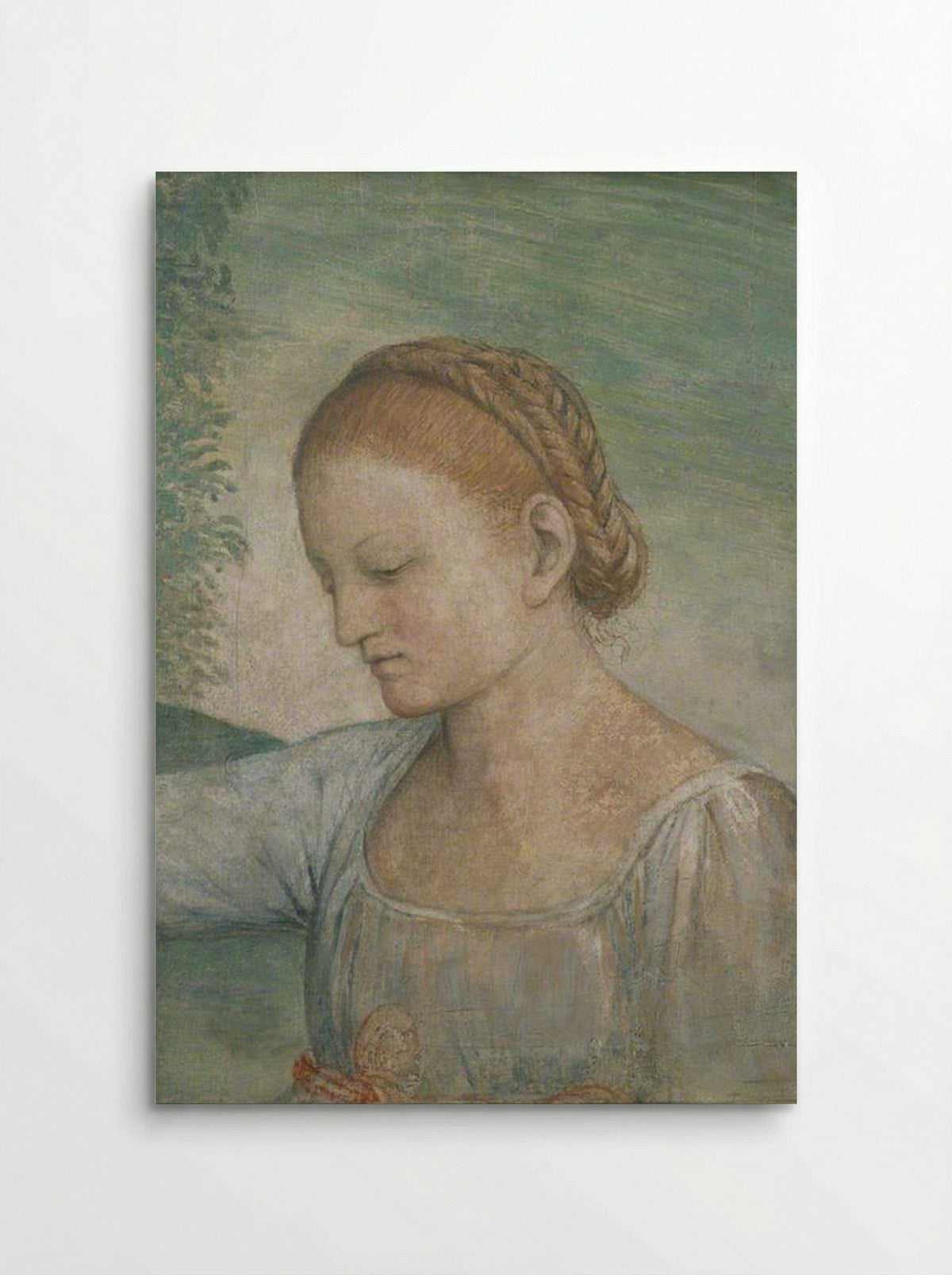 Head of a Girl - Bernardino Luini - Poster