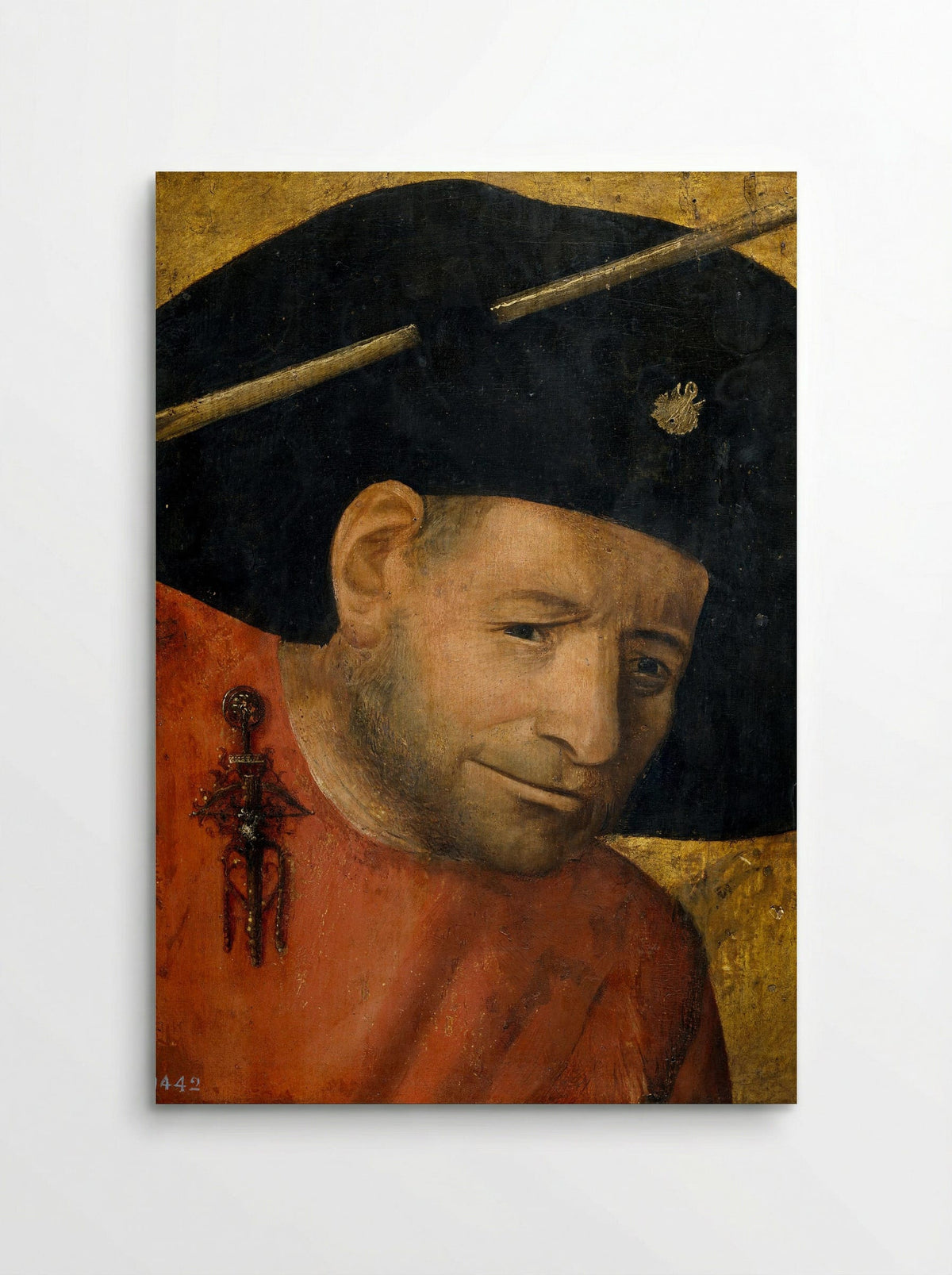 Head of a Halberdier - Hieronymus Bosch - Poster