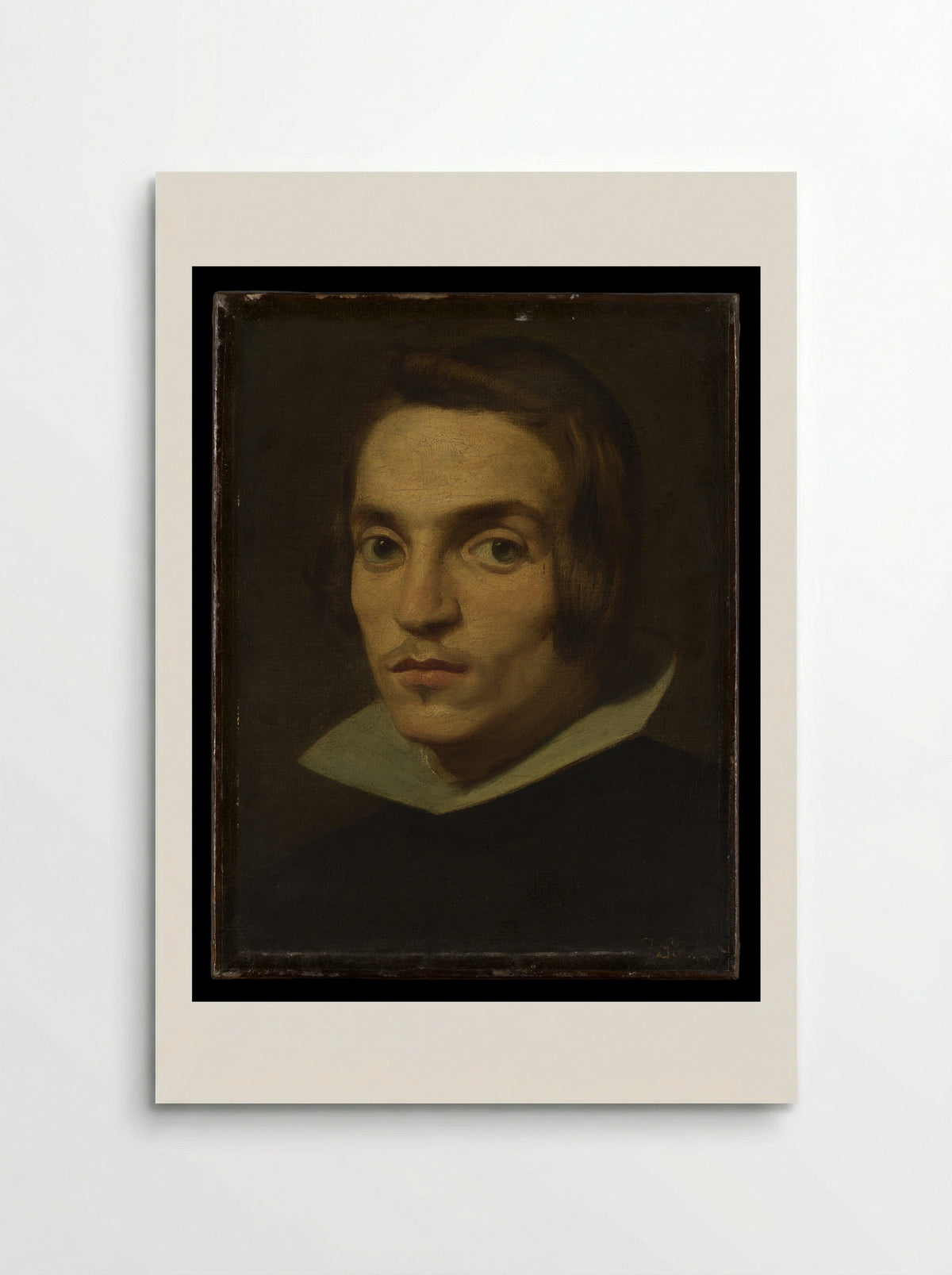 Head of a Man - Spanish (Castilian) Painter - Poster