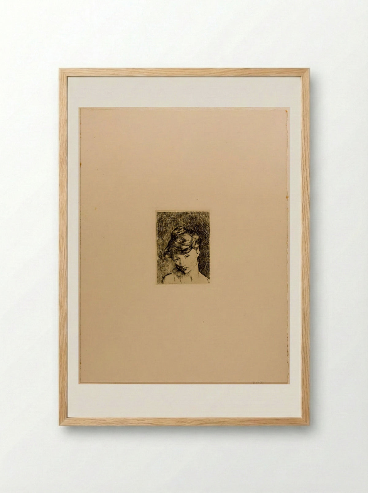 Head of a Woman: Madeline - Pablo Ruiz Picasso - Framed Print Wood