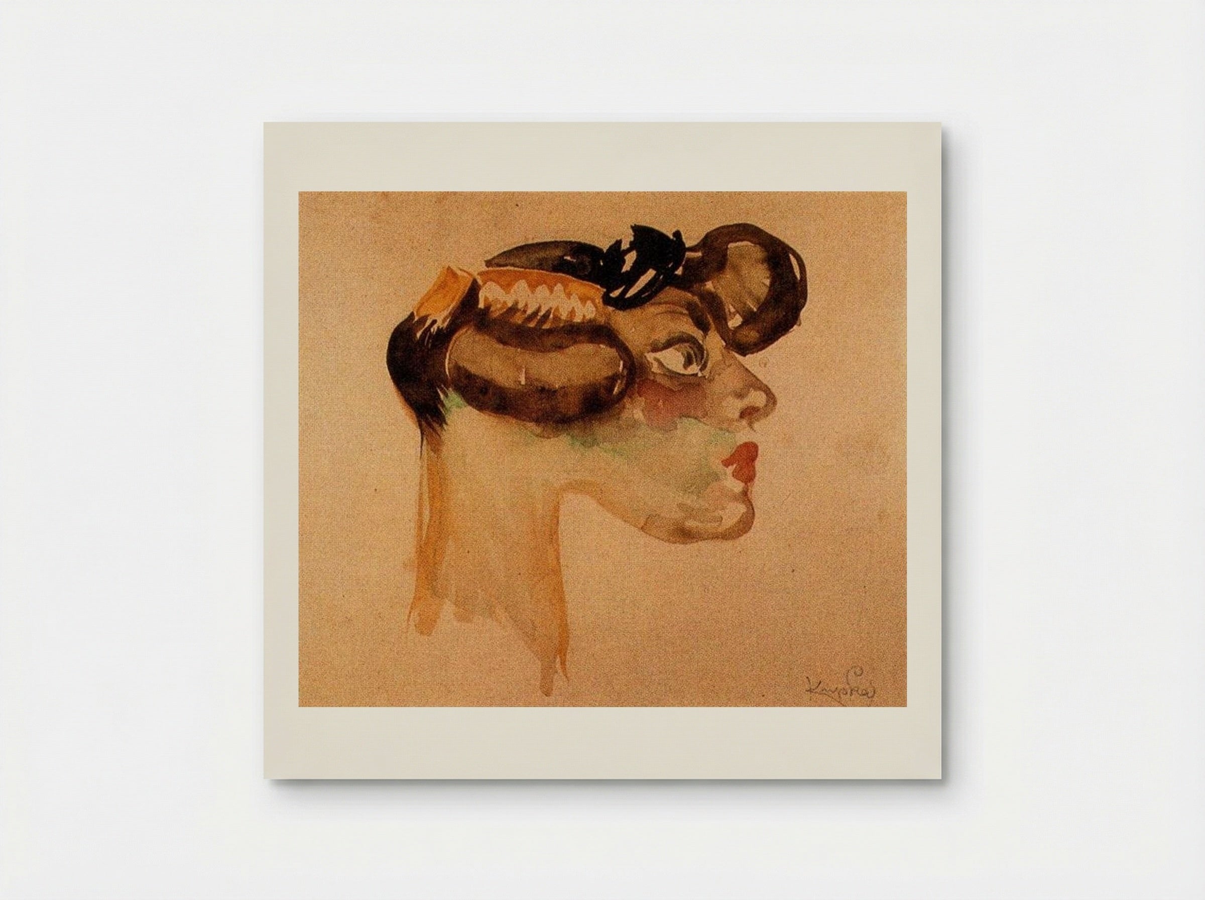 Head of a Woman - Frantisek Kupka - Poster