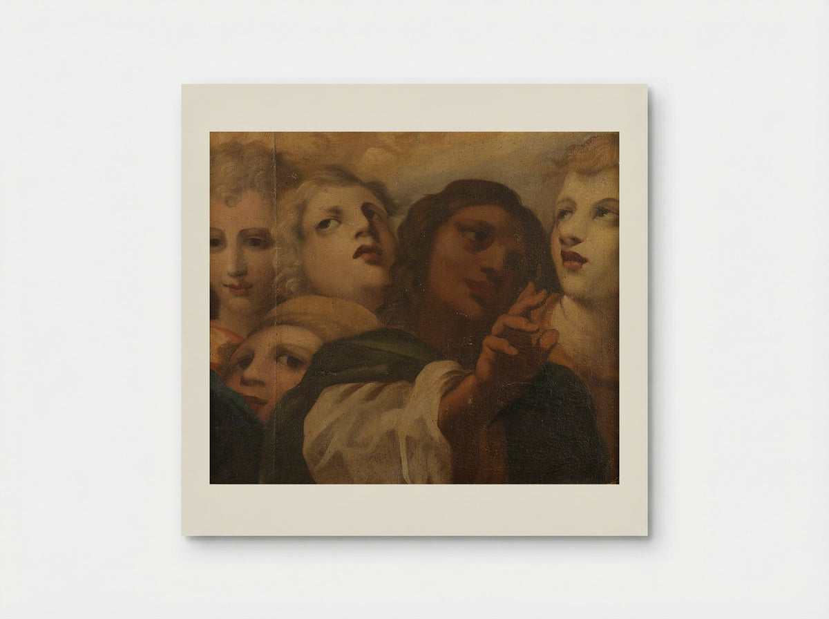 Head of an Angel - Correggio - Poster