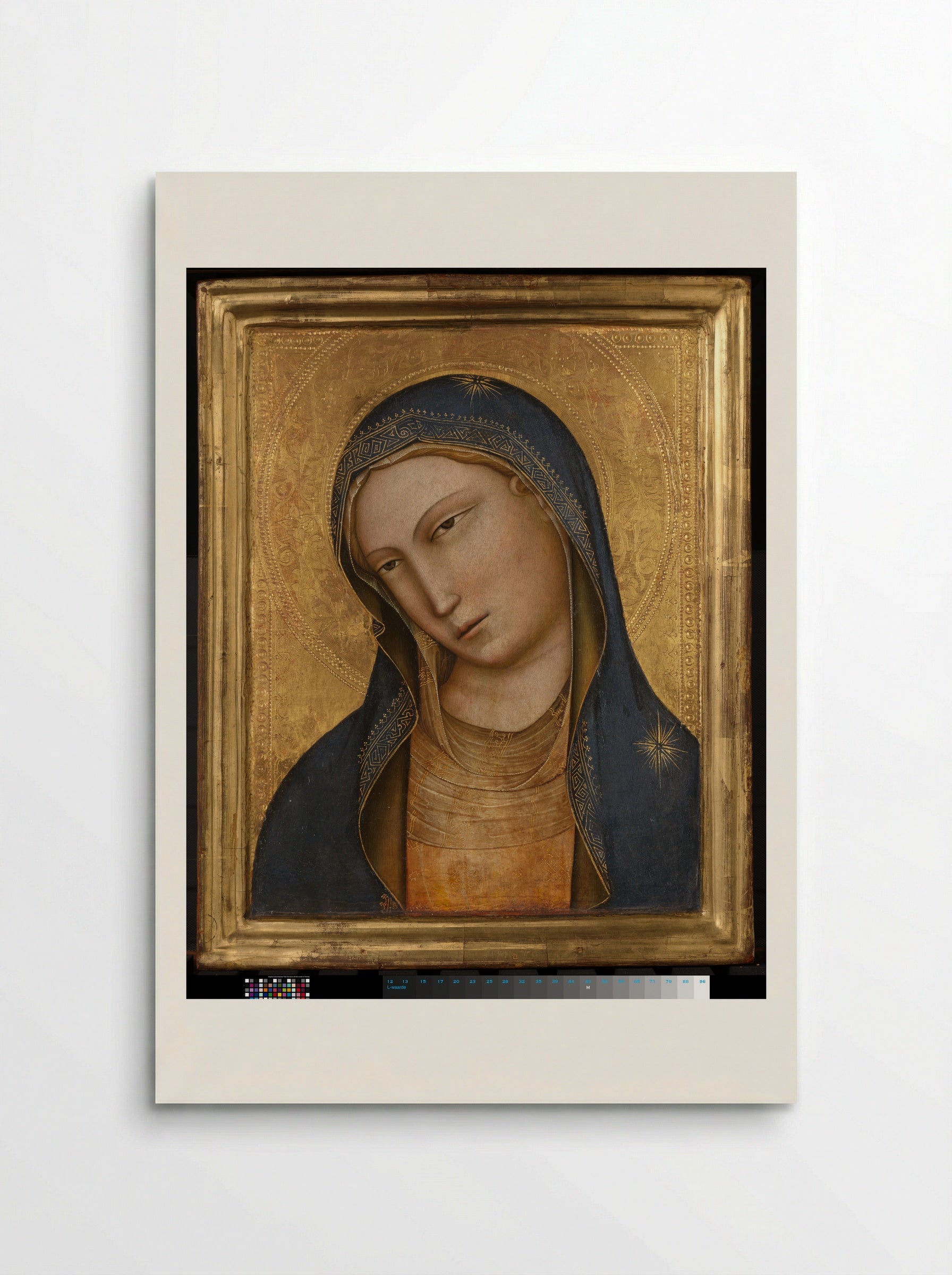 Head of the Virgin Mary - Lorenzo Monaco - Poster