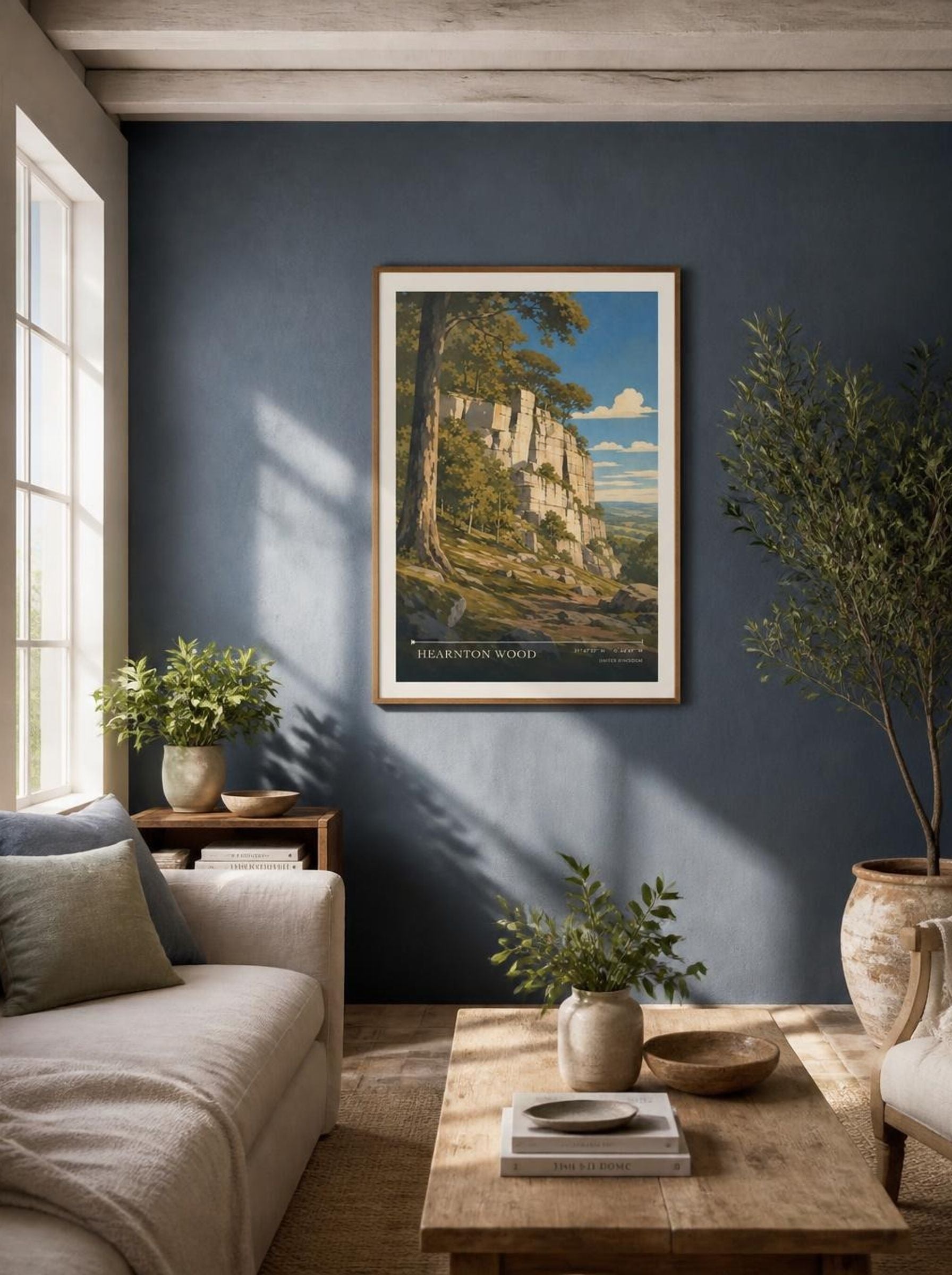 Hearnton Wood United Kingdom Travel Poster - Lifestyle