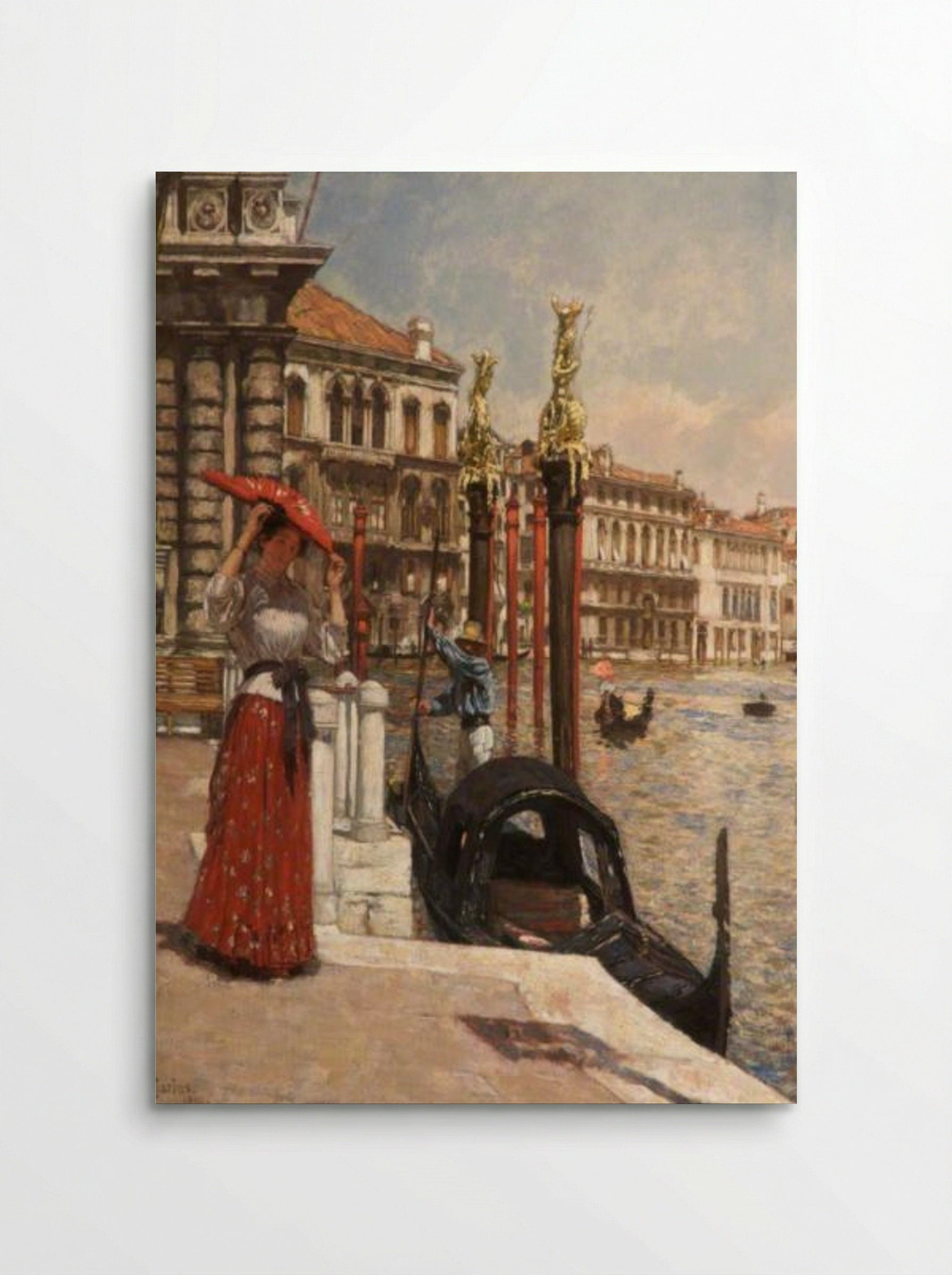 Heat of the Day, Venice - James Charles - Poster
