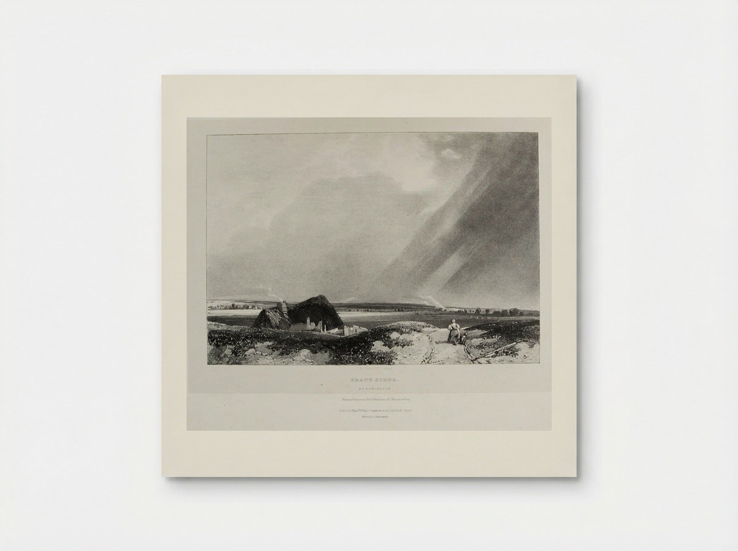Heath Scene - James Duffield Harding - Poster