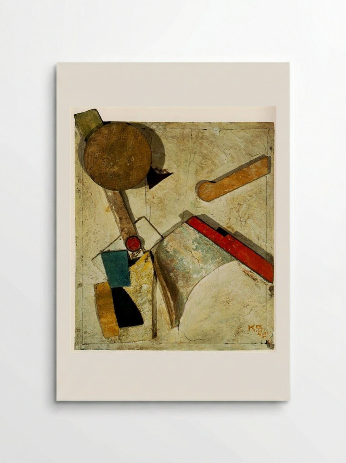 Heavy Relief - Kurt Schwitters - Poster