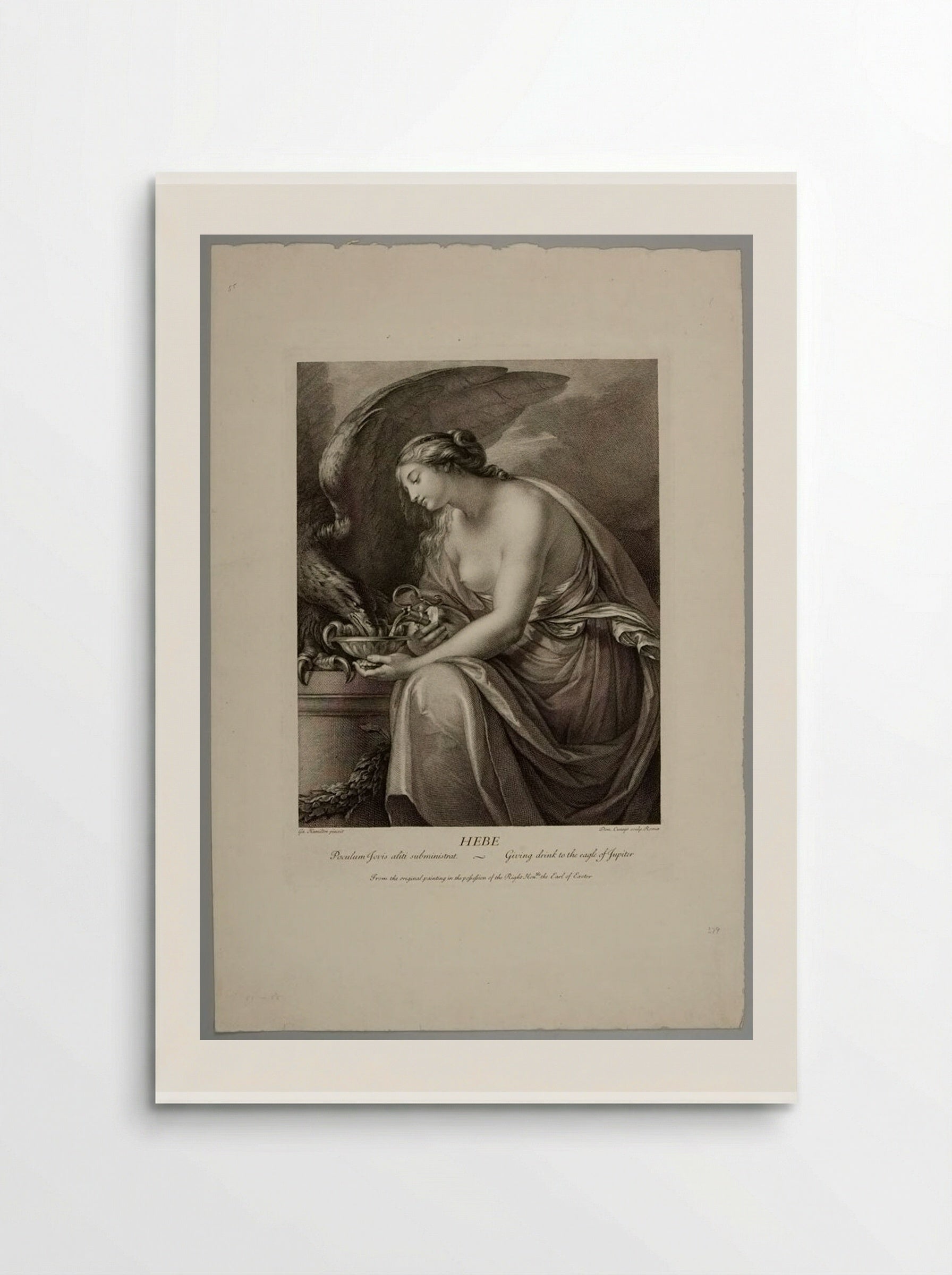 Hebe - Domenico Cunego - Poster