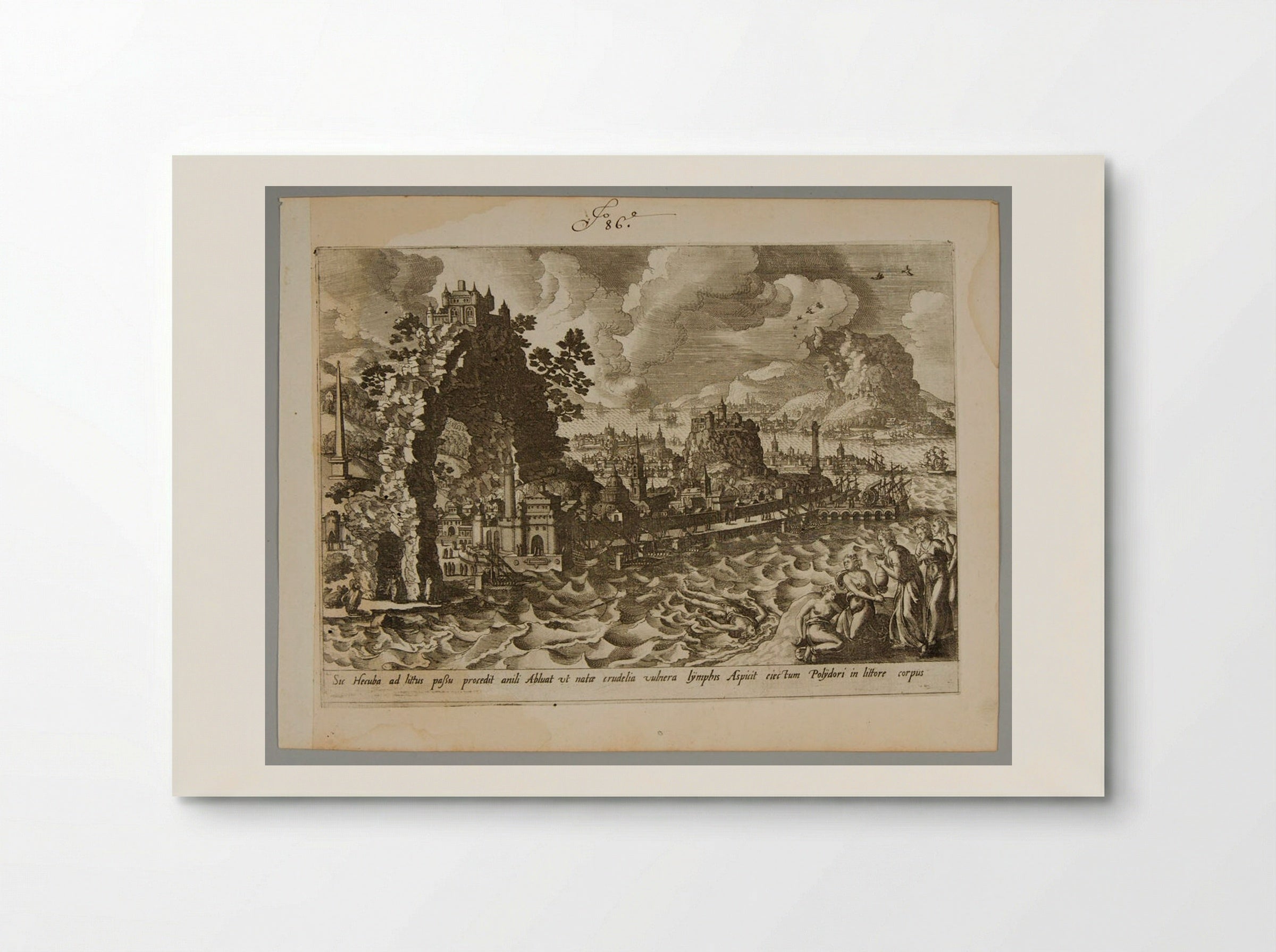 Hecuba and the Death of Polydorus - Gerard de Jode - Poster