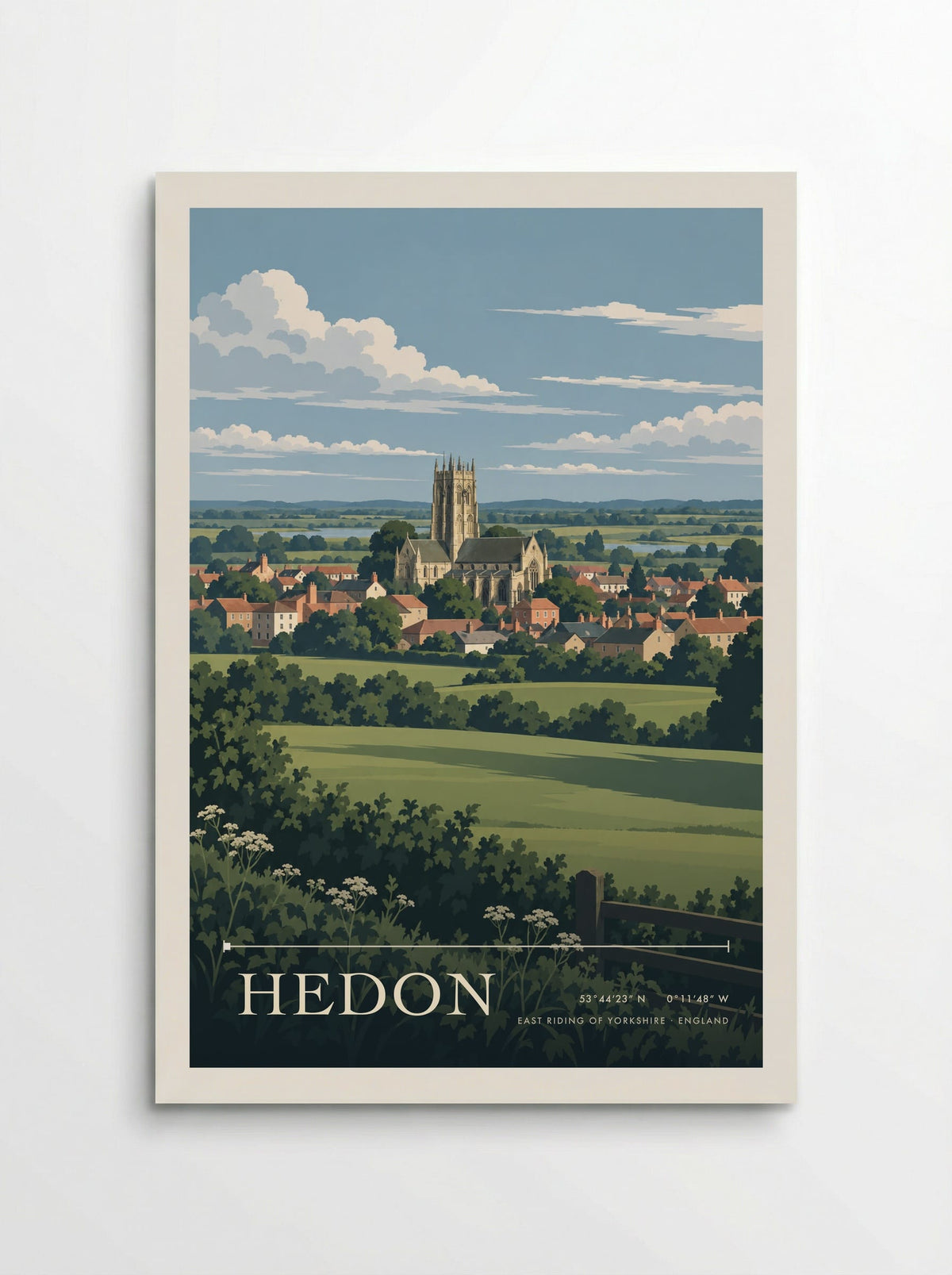 Hedon, East Riding of Yorkshire | Travel Poster - Poster