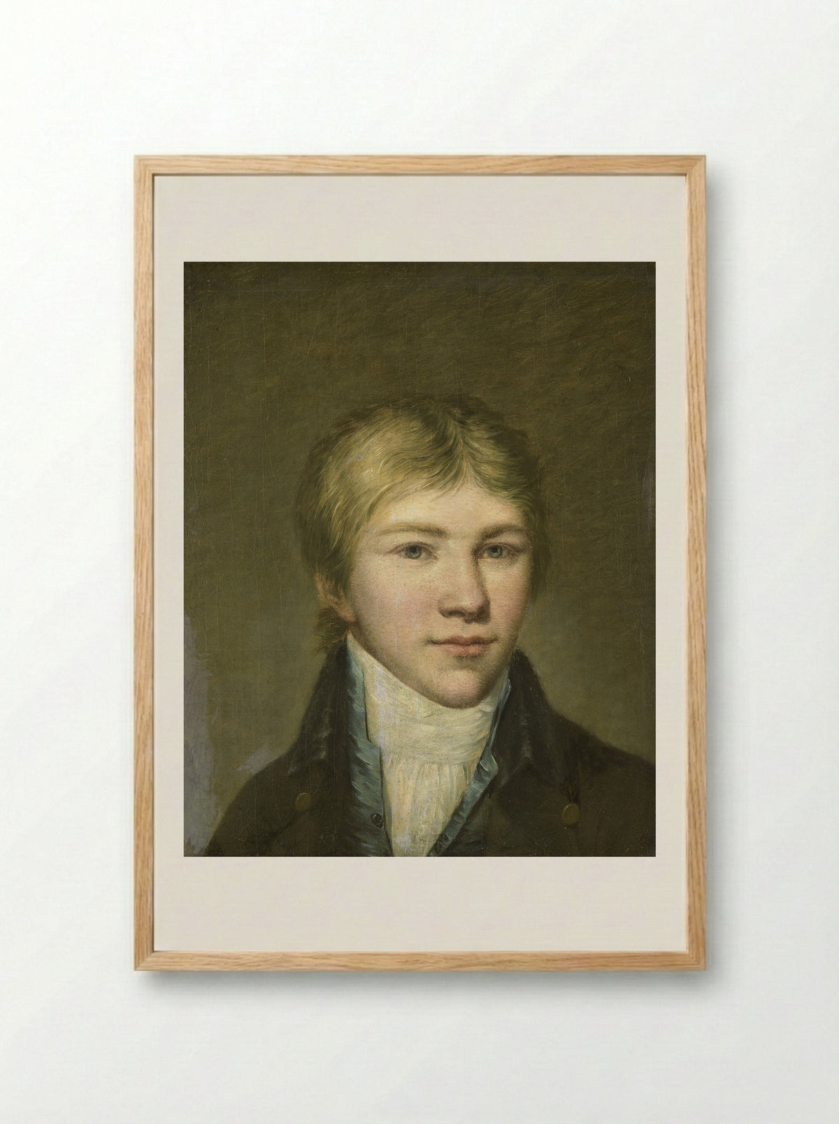 Hendrik Arend van den Brink at Seventeen - Benjamin Wolff - Framed Print Wood