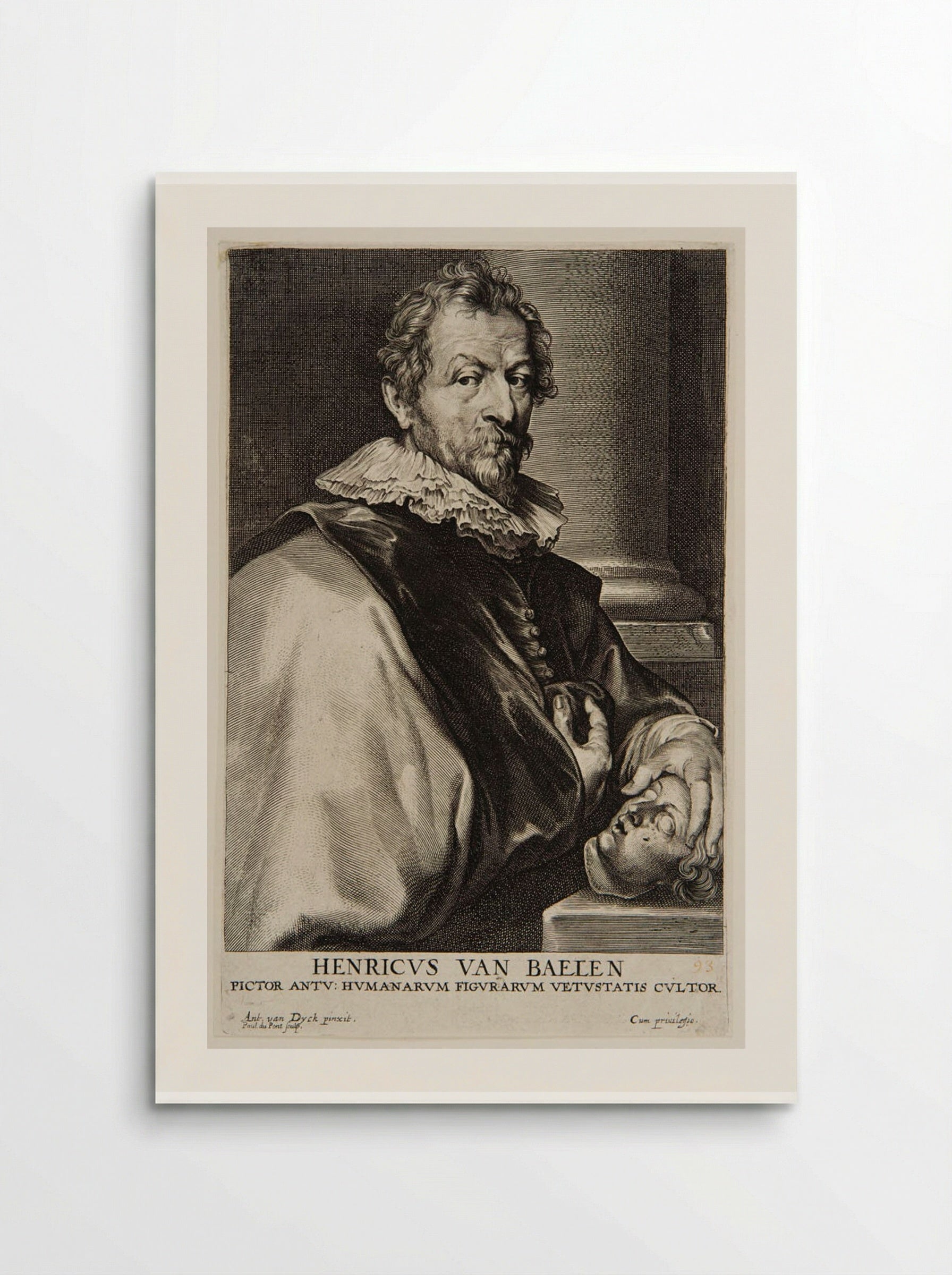 Hendrik van Balen - Paulus Pontius - Poster
