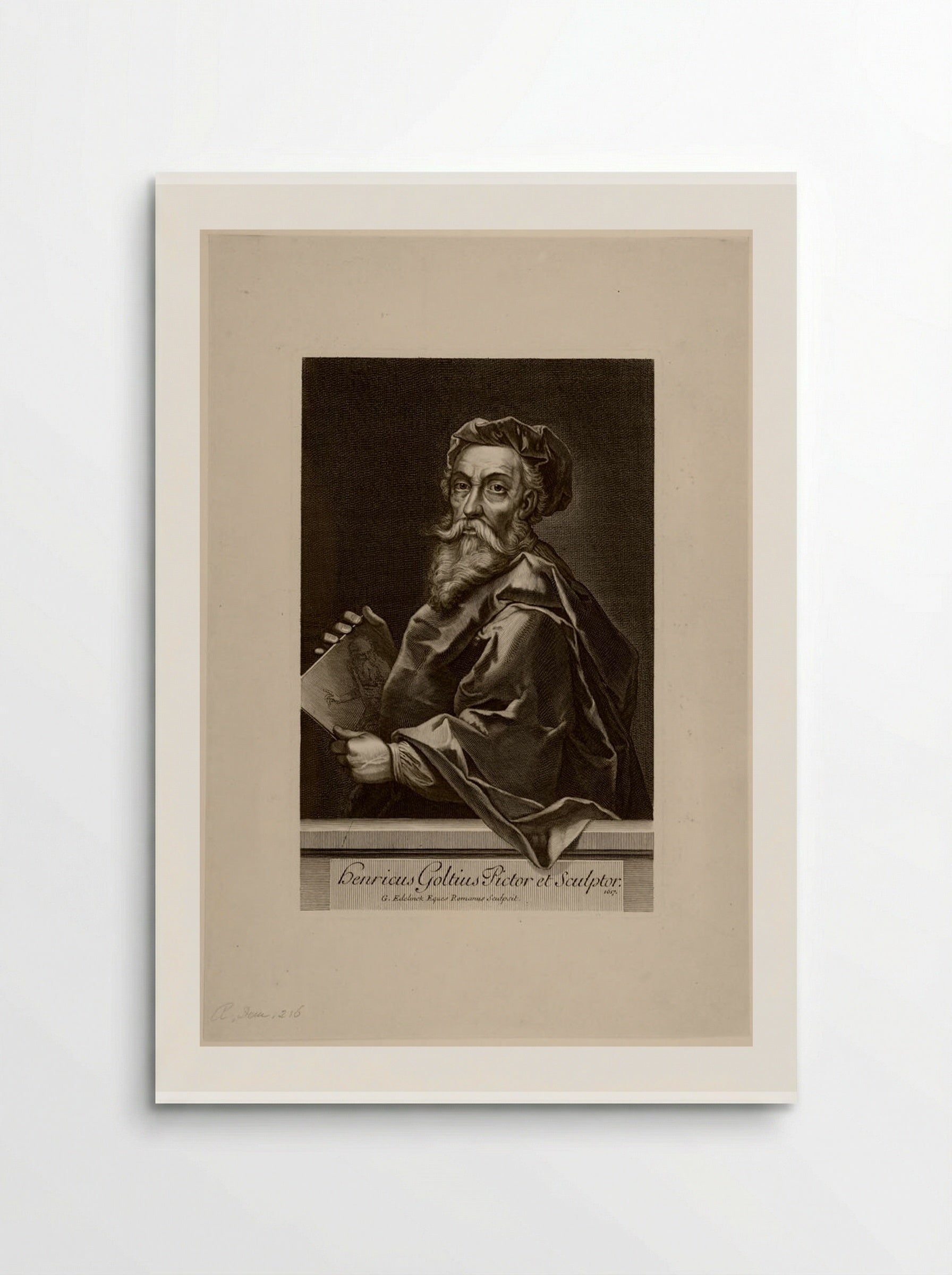 Henricus Goltzius - Gérard Edelinck - Poster