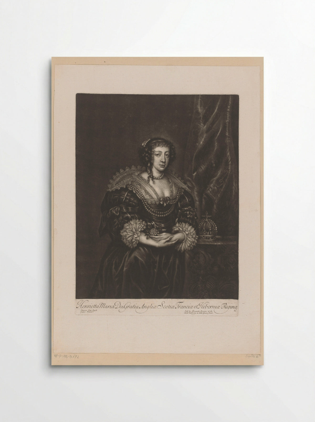 Henrietta Maria of France - Alexander Browne - Poster