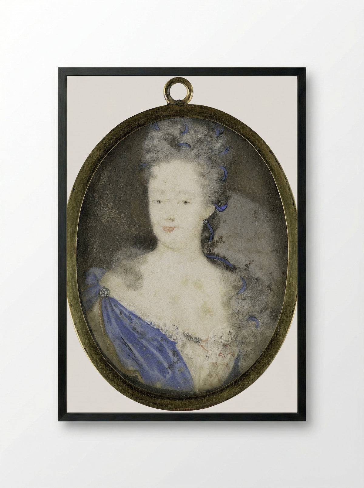 Henriette Amalia van Anhalt-Dessau - Marie Duchatel - Framed Print Black