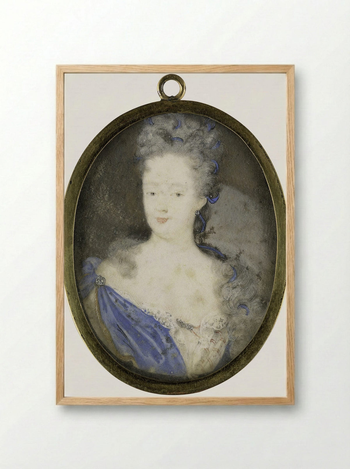 Henriette Amalia van Anhalt-Dessau - Marie Duchatel - Framed Print Wood
