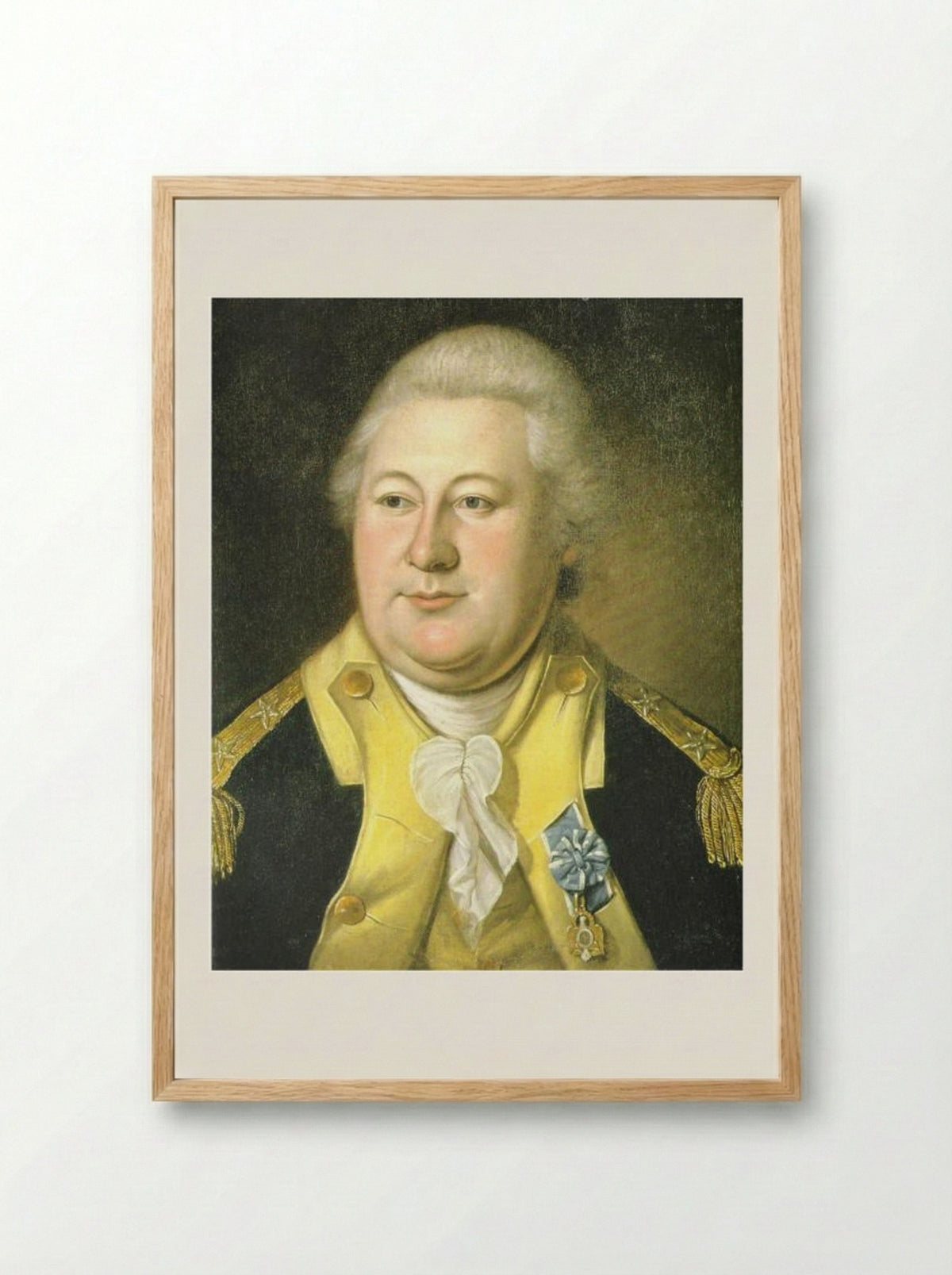 Henry Knox - Charles Willson Peale - Framed Print Wood