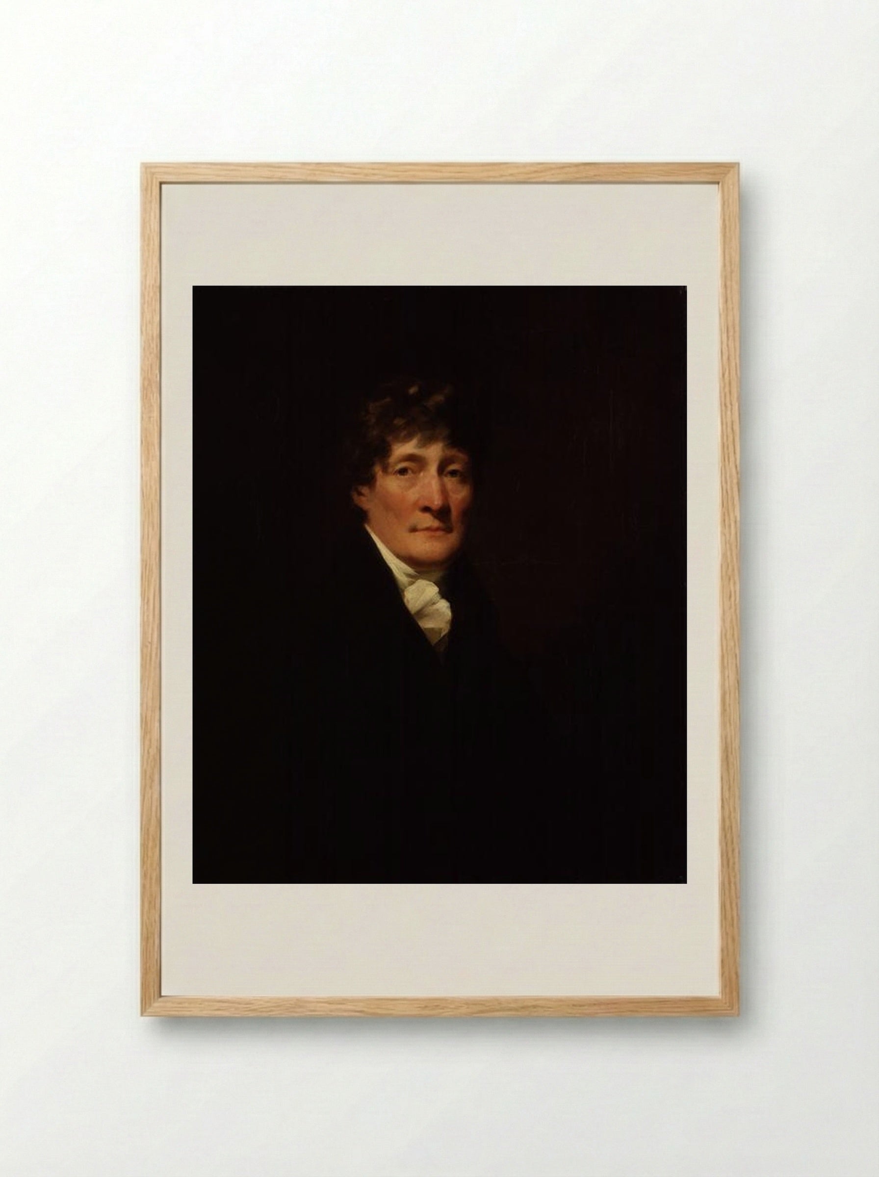 Henry Mackenzie - Sir Henry Raeburn - Framed Print Wood