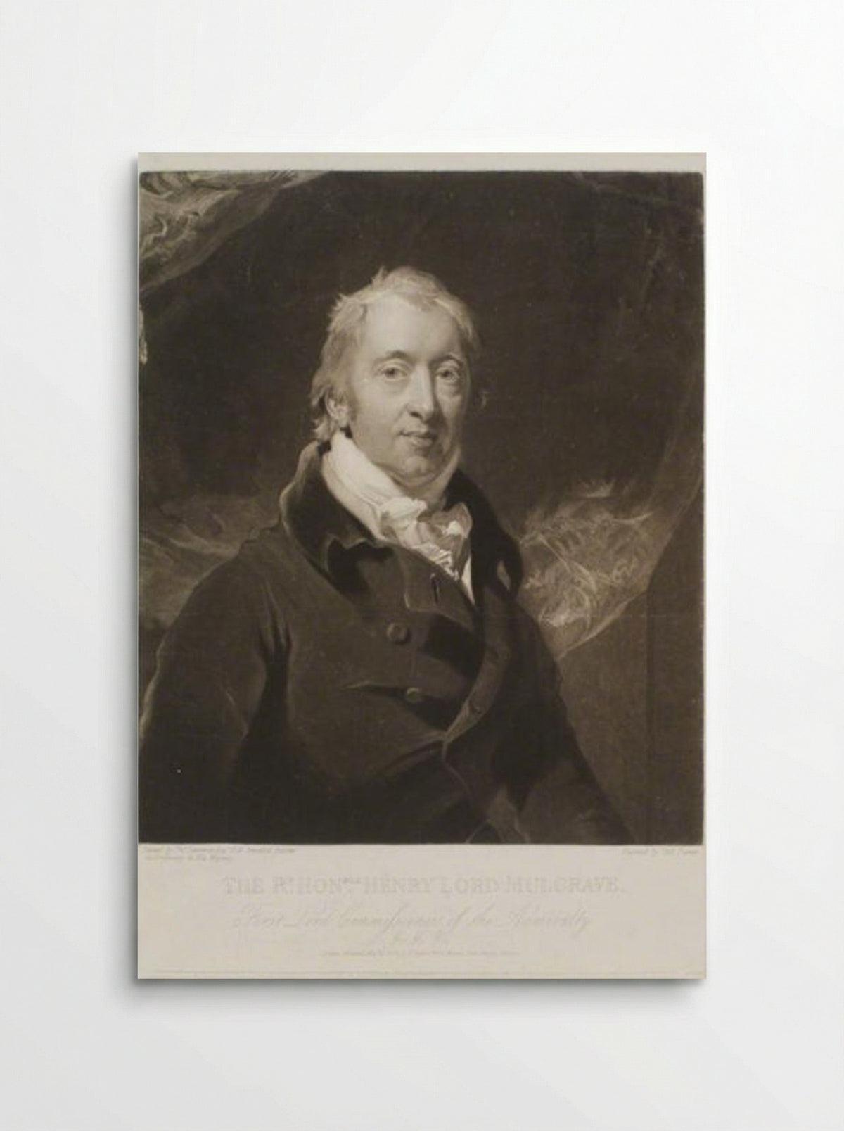 Henry Phipps, 1st Earl of Mulgrave - Charles Turner - Poster