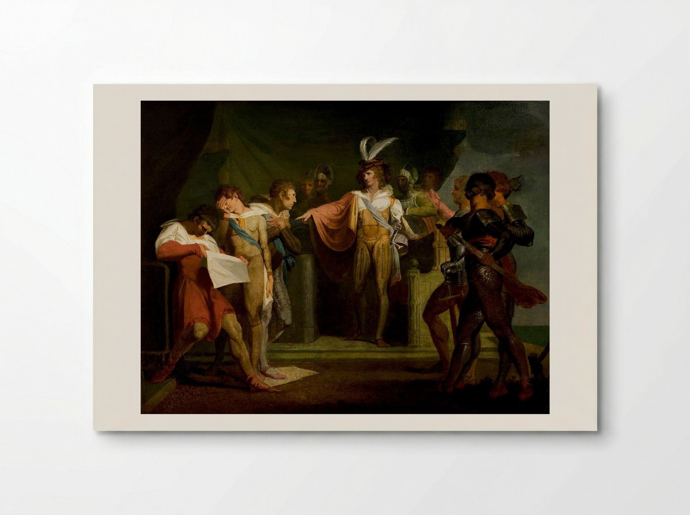 Henry V Discovering the Conspirators - Henry Fuseli - Poster
