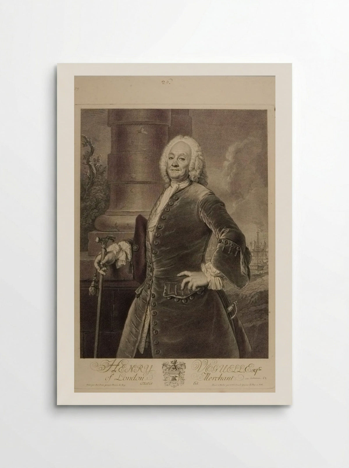 Henry Voguell - Georg Friedrich Schmidt - Poster