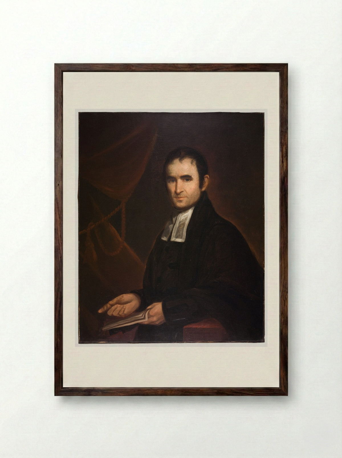 Henry Ware, Sr. - James Frothingham - Framed Print Dark Wood