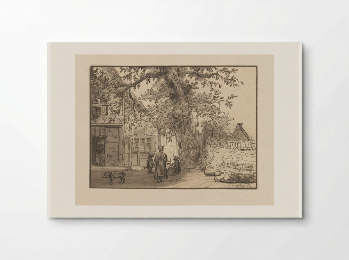 Herberg te Anrath - Cornelis Ploos van Amstel - Poster