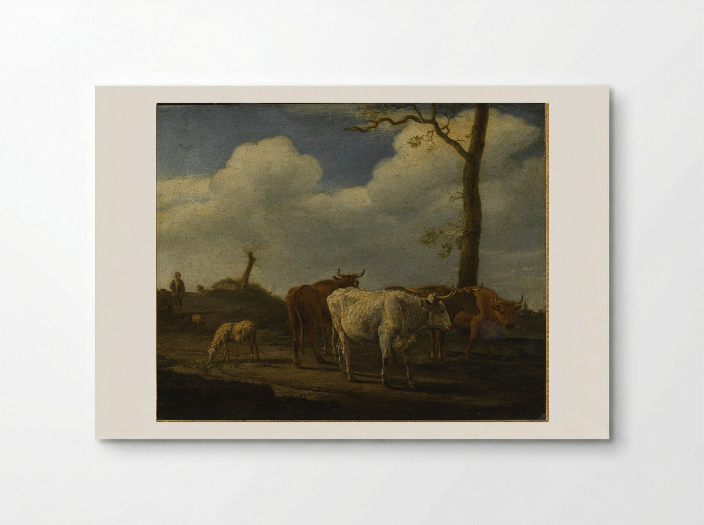 Herdsman - Paulus Potter - Poster