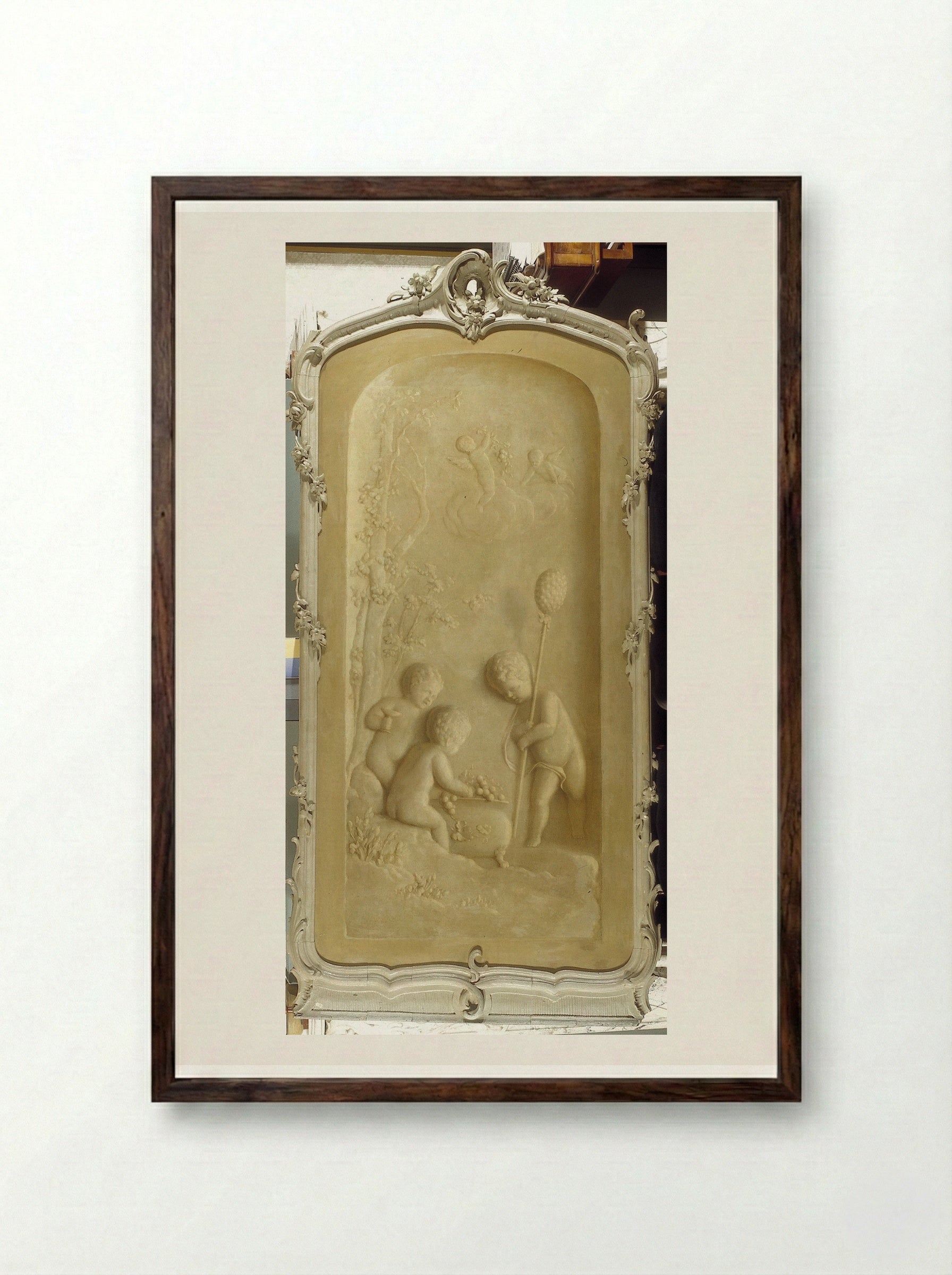 Herfst (Autumn) - Jacob de Wit - Framed Print Dark Wood
