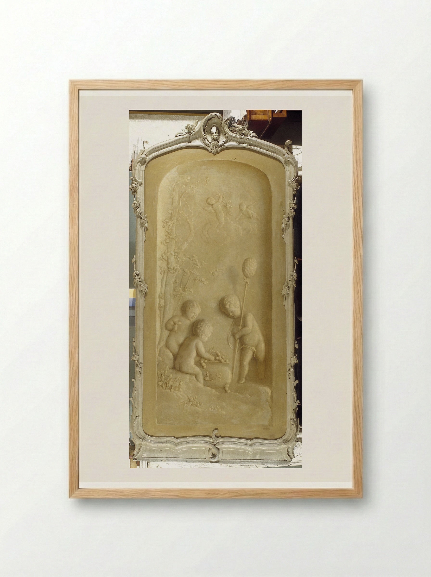 Herfst (Autumn) - Jacob de Wit - Framed Print Wood