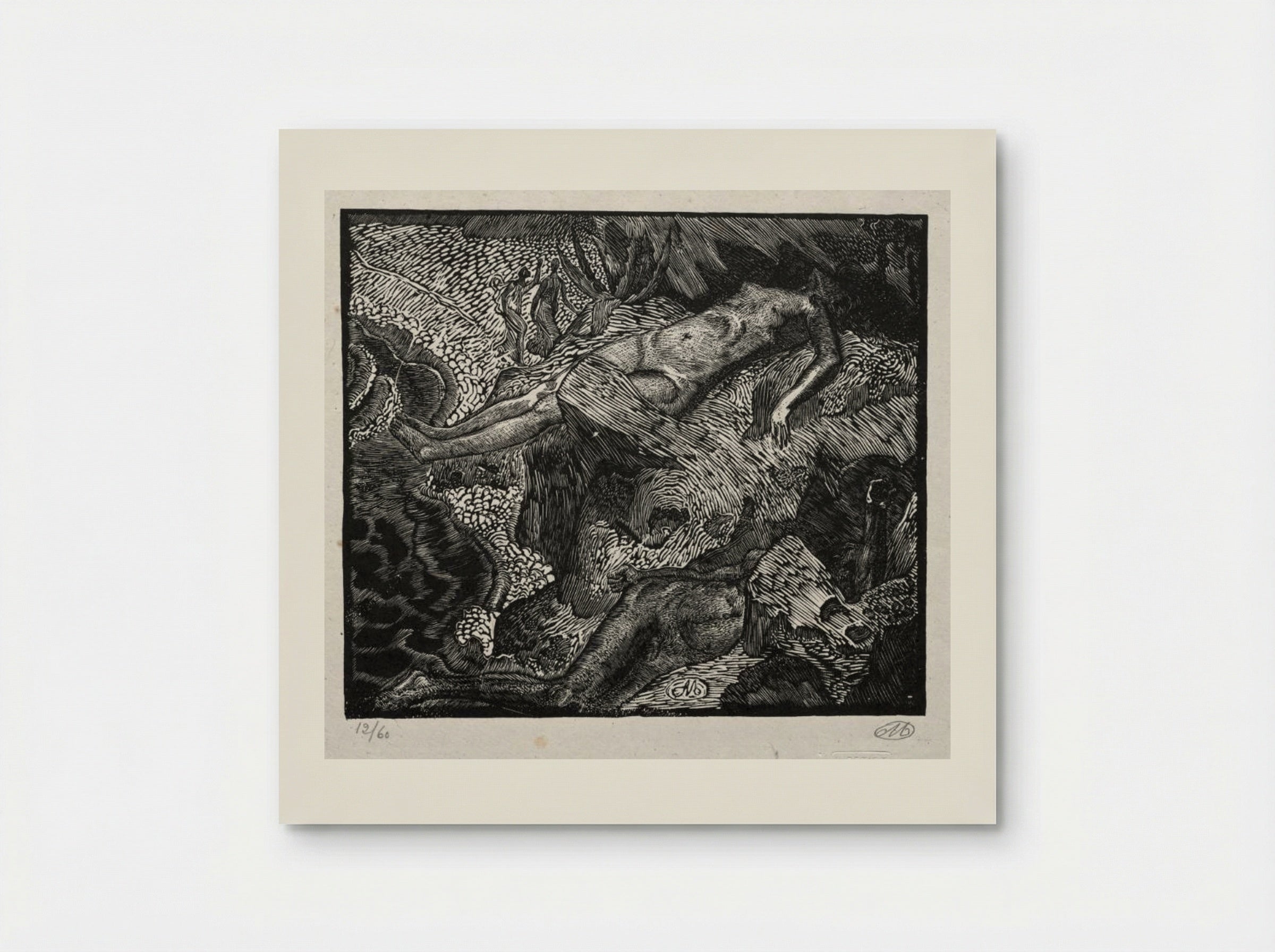 Hero and Leander - Aristide Maillol - Poster