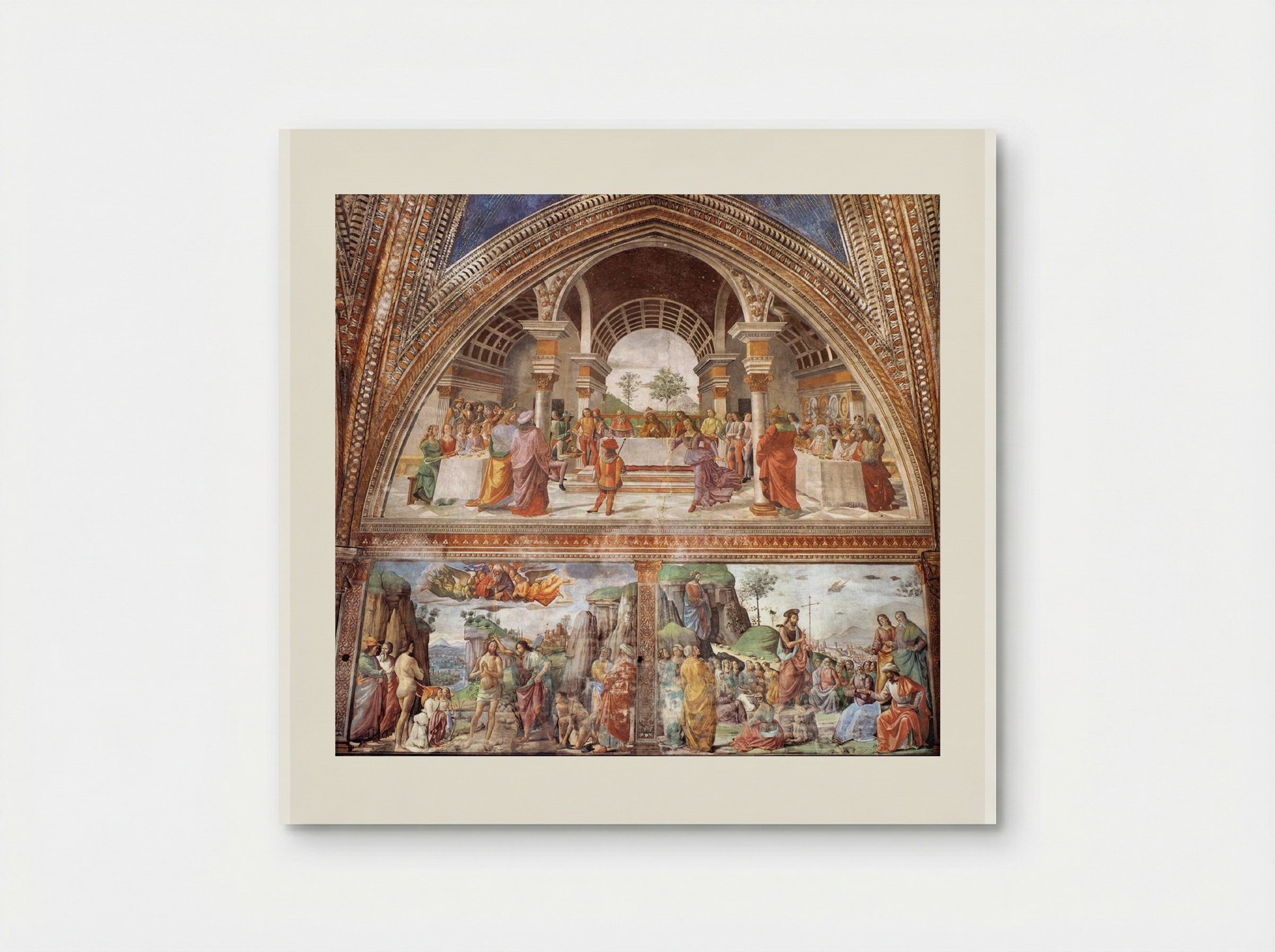 Herod's Banquet - Domenico Ghirlandaio - Poster