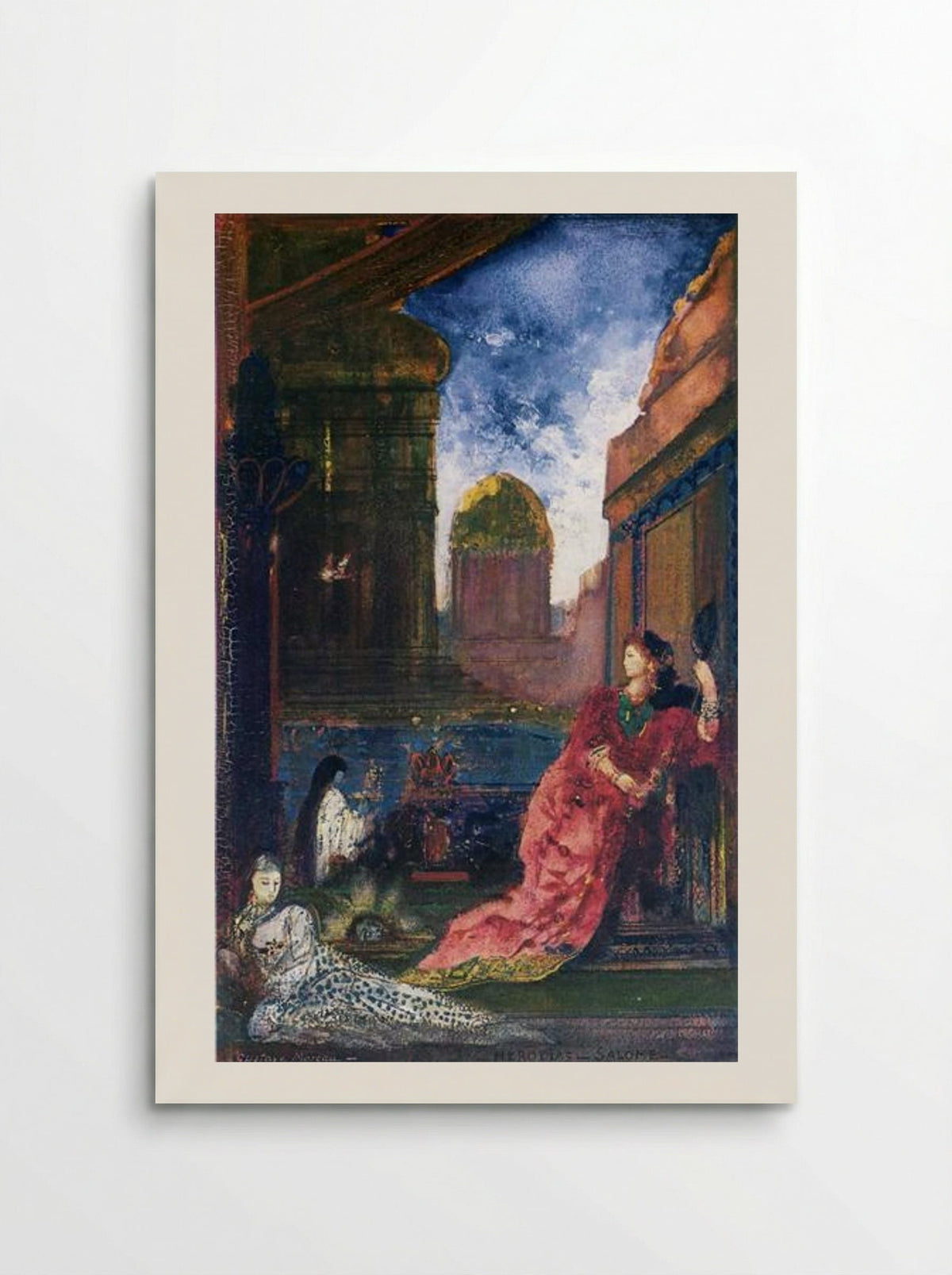 Herodias and Salome - Gustave Moreau - Poster