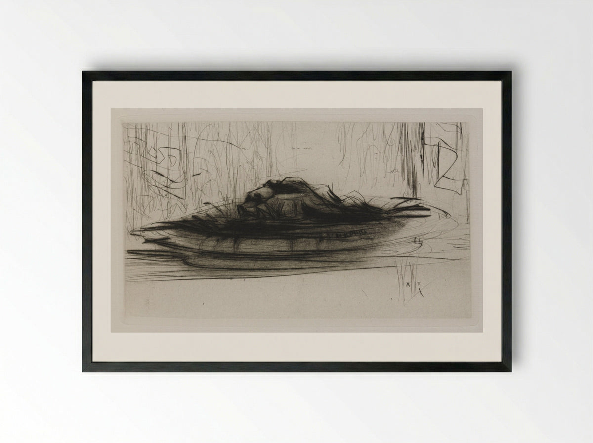 Herodias: Page 55, Cul-de-lampe - William Walcot - Framed Print Black