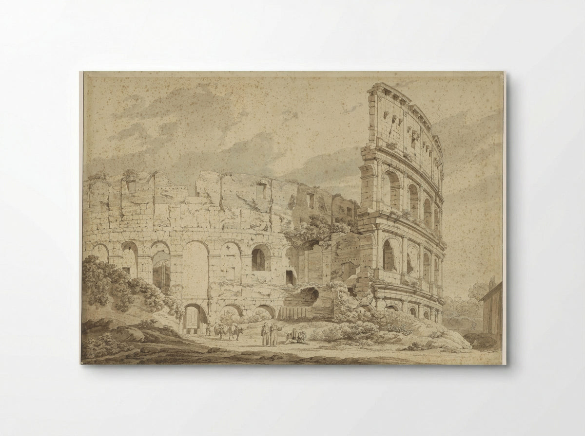 Het Colosseum in Rome - Hendrik Voogd - Poster