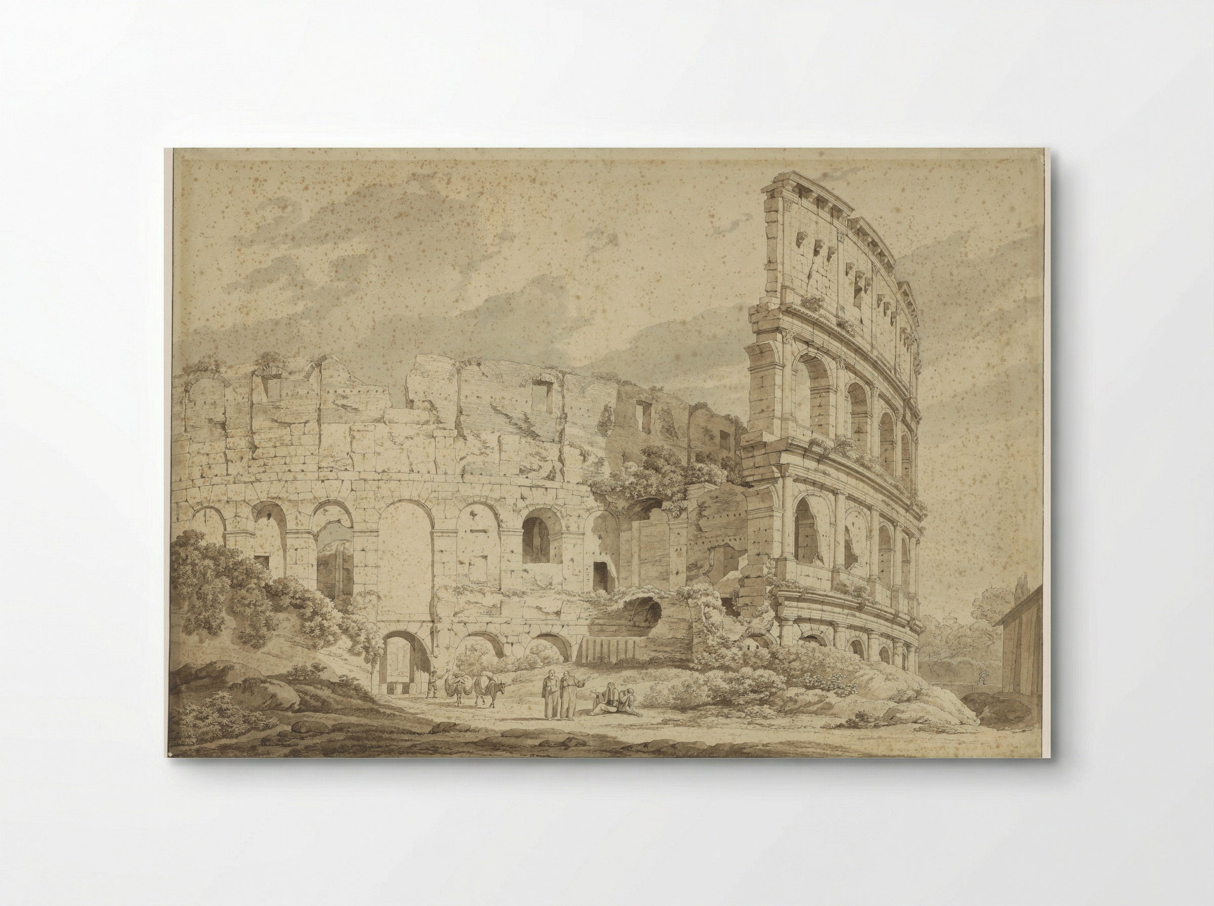 Het Colosseum in Rome - Hendrik Voogd - Poster