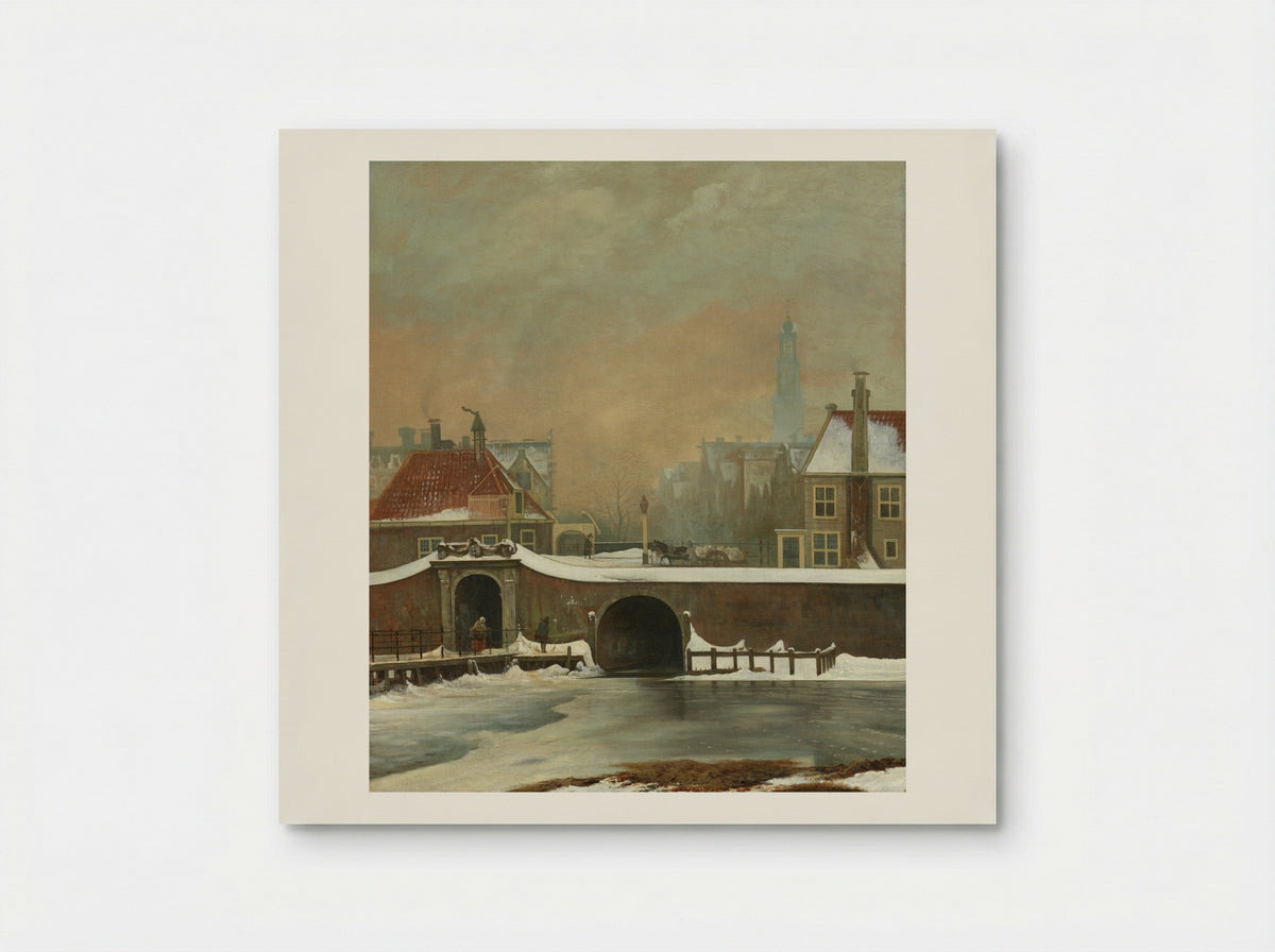 Het Raampoortje in Amsterdam - Wouter Johannes van Troostwijk - Poster
