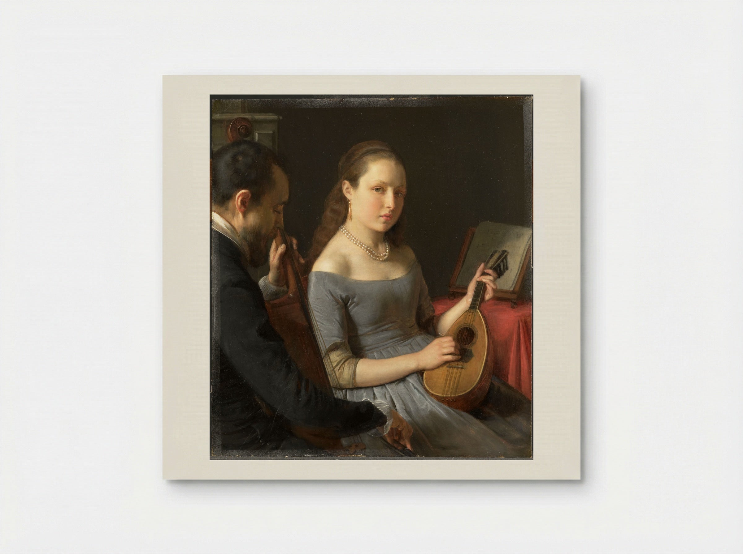 Het duet - Charles van Beveren - Poster