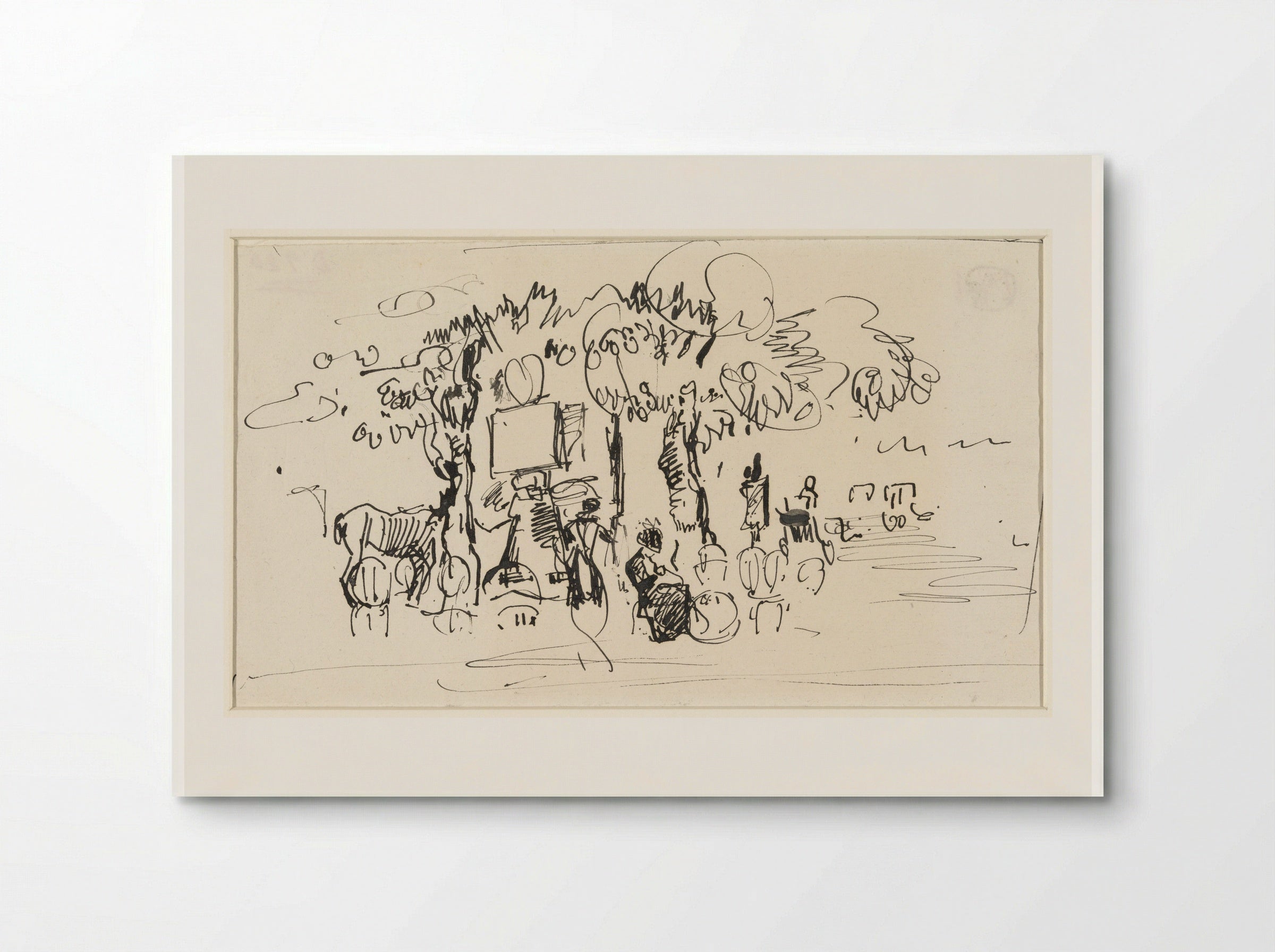 Het park - Rik Wouters - Poster