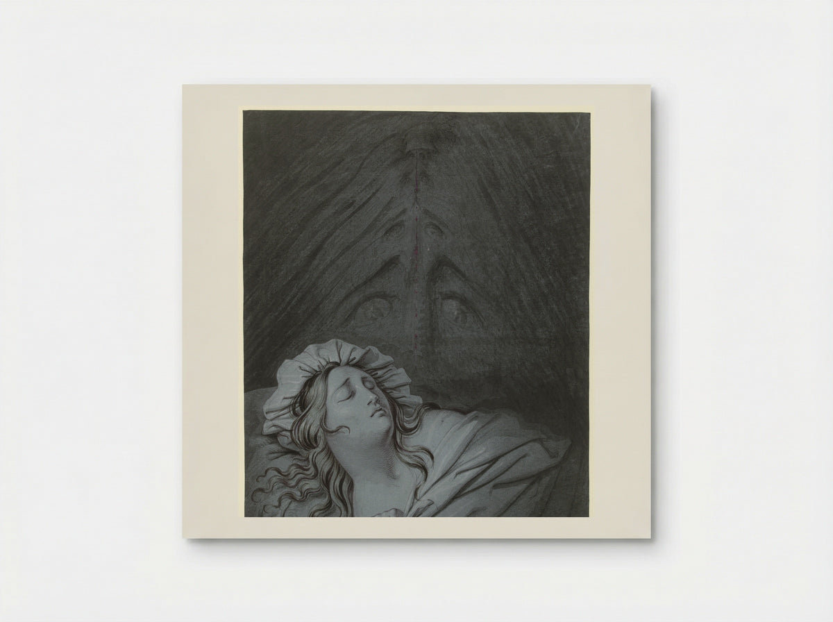 Het visioen van Beatrice Cenci - David Pièrre Giottino Humbert de Superville - Poster