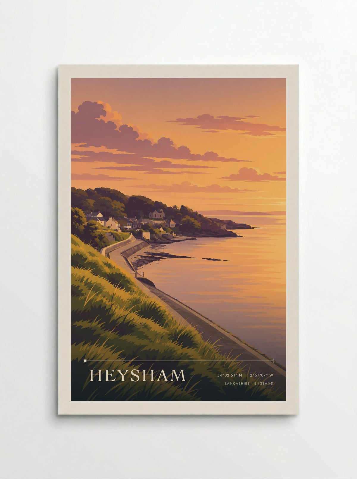 Heysham, Lancashire | Travel Poster - Poster